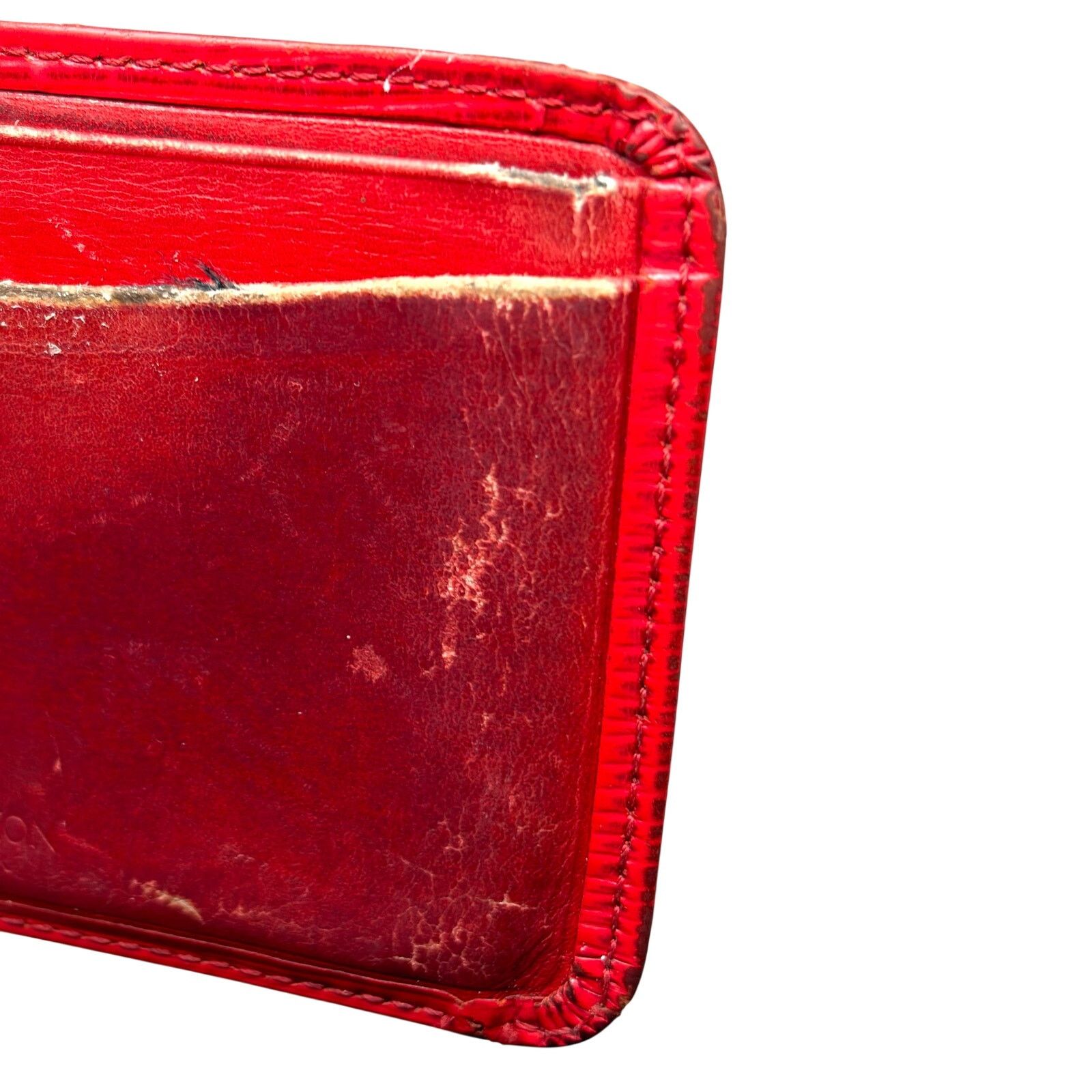 Louis Vuitton Louis Vuitton Red Cardholder Wallet Size ONE SIZE - 7 Thumbnail