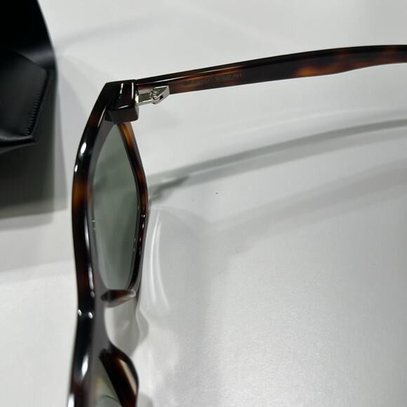 Saint Laurent Paris Saint Laurent 58mm Cat Eye Sunglasses Havana Green Size ONE SIZE - 11 Thumbnail