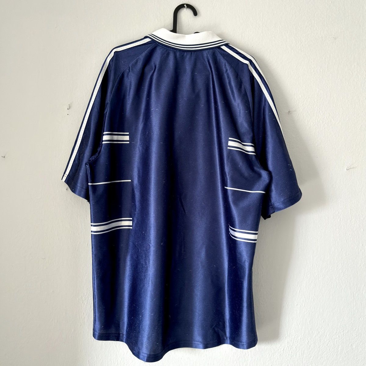Adidas × Vintage 1999 1998 Real Madrid Adidas Retro Vintage Soccer Jersey Kit Size US L / EU 52-54 / 3 - 10 Thumbnail