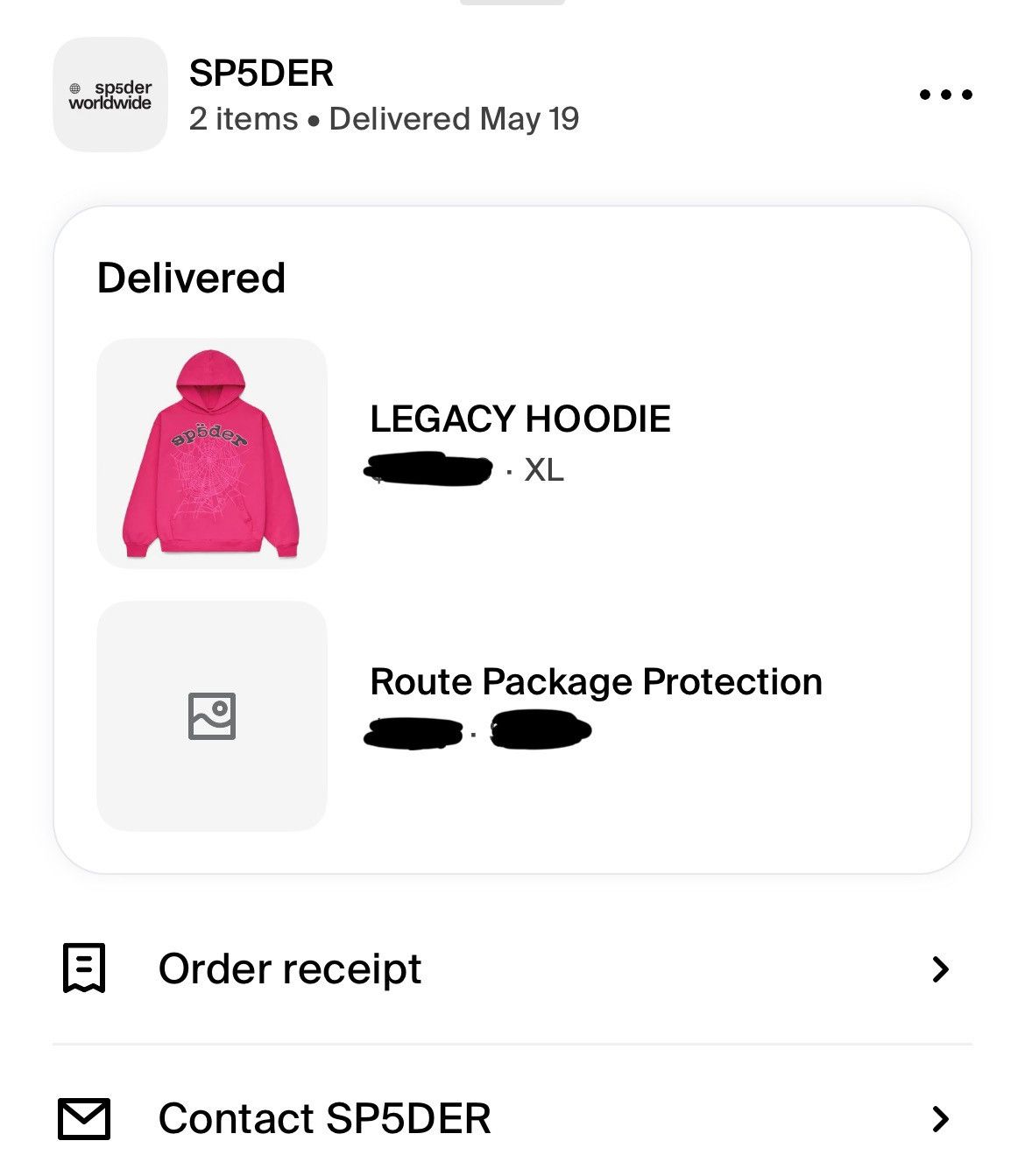 Sp5der 🕷️SP5DER LEGACY HOODIE Size US XL / EU 56 / 4 - 9 Thumbnail