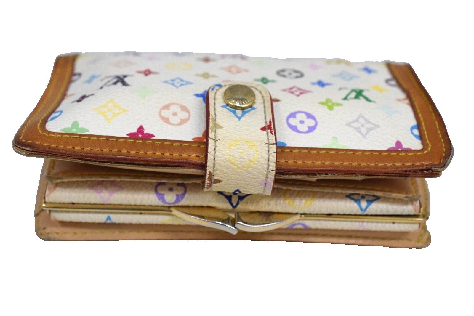 Louis Vuitton Louis Vuitton Portefeuille Viennois Wallet Multicolor M92987 Size ONE SIZE - 3 Thumbnail