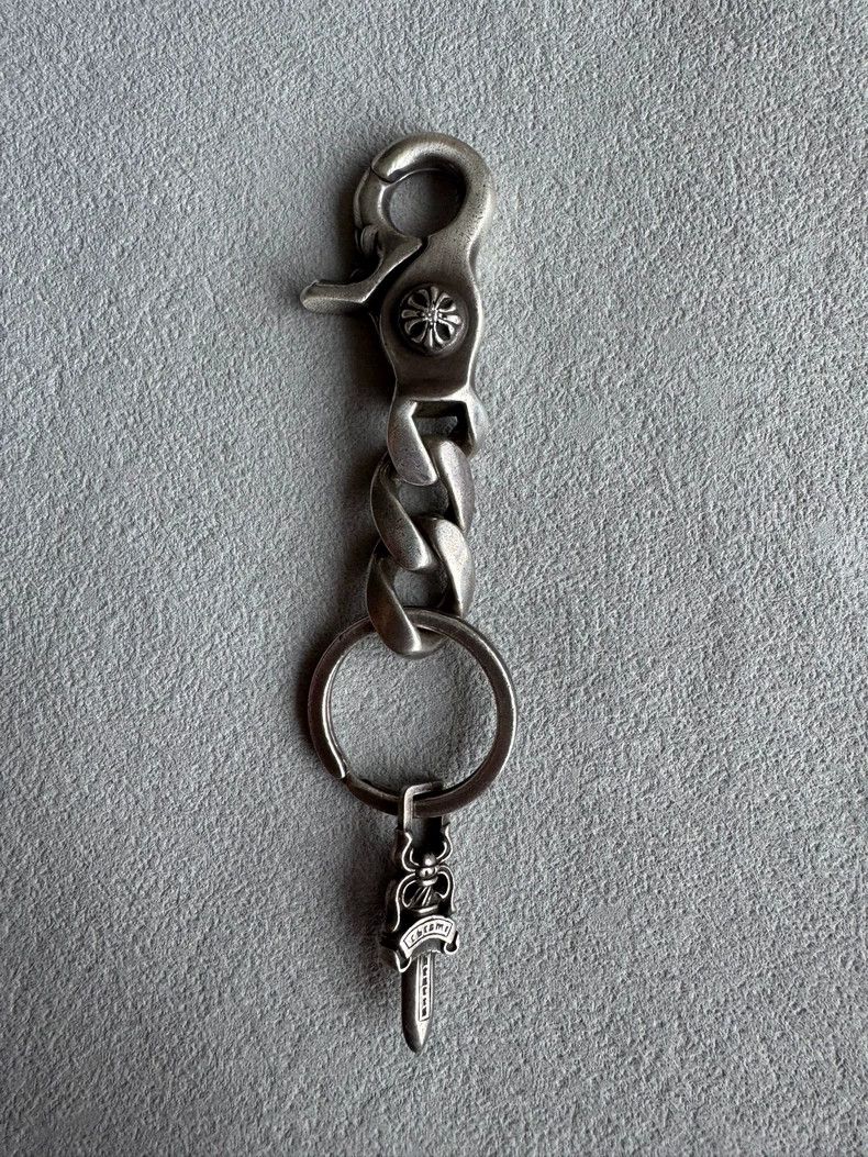Chrome Hearts Single Diamond Lobster Keychain