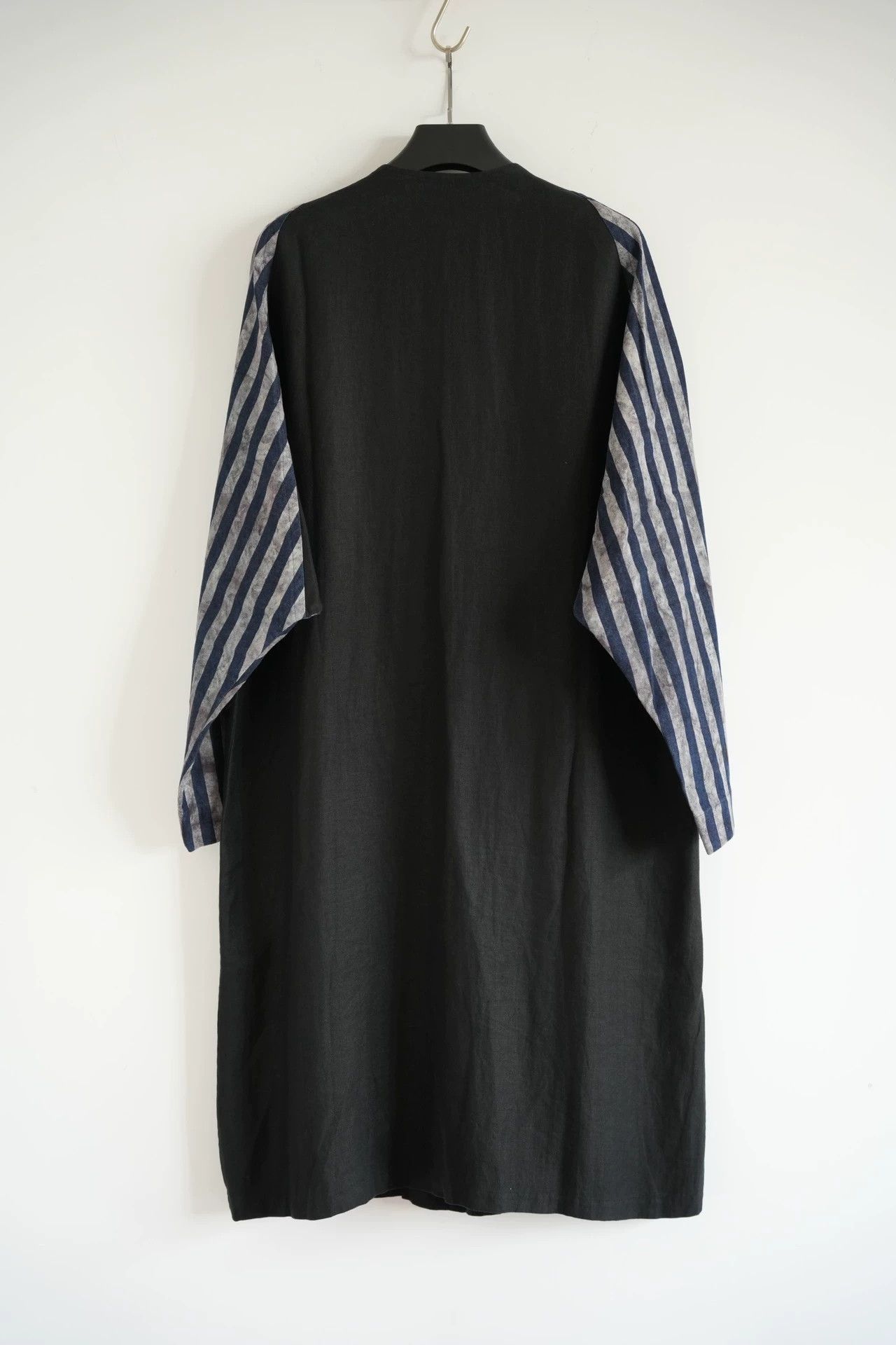 Yohji Yamamoto Yohji Yamamoto 18SS Striped Slv Linen Coat Sample Size US L / EU 52-54 / 3 - 2 Thumbnail
