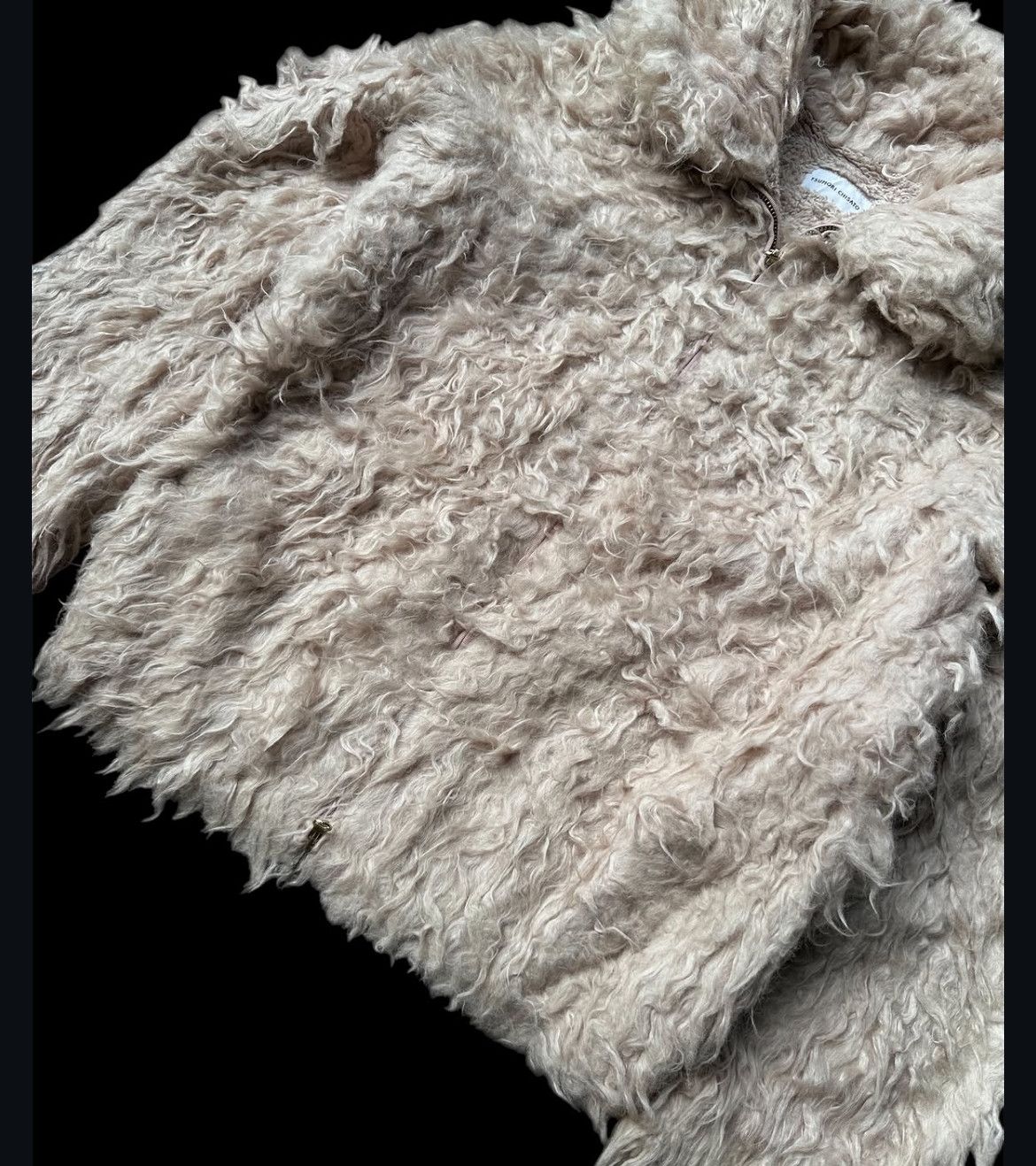 Tsumori Chisato 2000s Tsumori Chisato by Issey Miyake Fur Collar Jacket Size US M / EU 48-50 / 2 - 4 Thumbnail