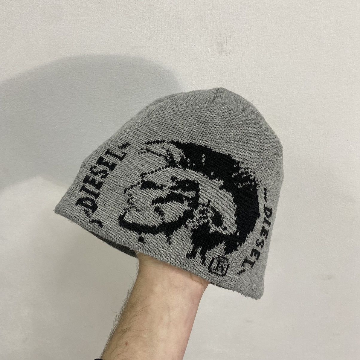 Diesel Y2K Vintage Diesel Beanie Hat Size ONE SIZE - 3 Thumbnail