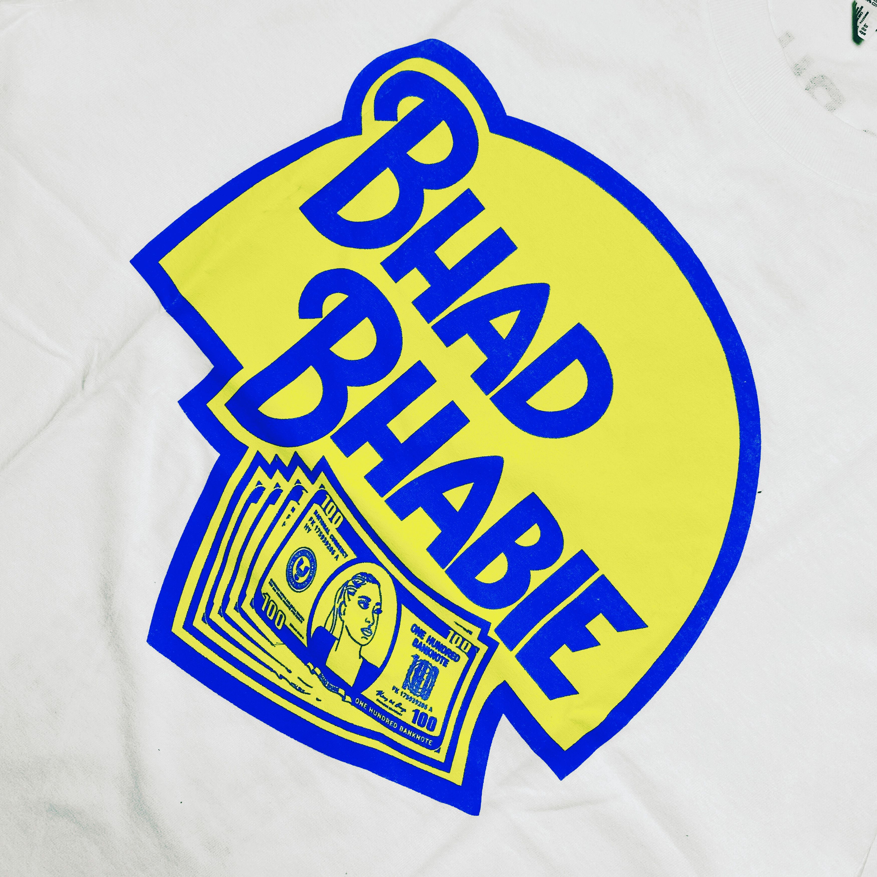 Band Tees Bhad Bhabie - White Shirt Size US L / EU 52-54 / 3 - 2 Thumbnail