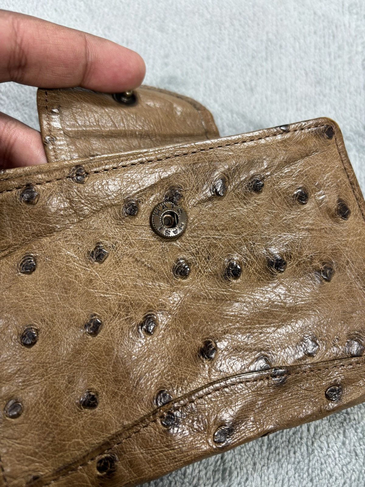 Japanese Brand Wallet Ibiza Ostrich Size ONE SIZE - 5 Thumbnail