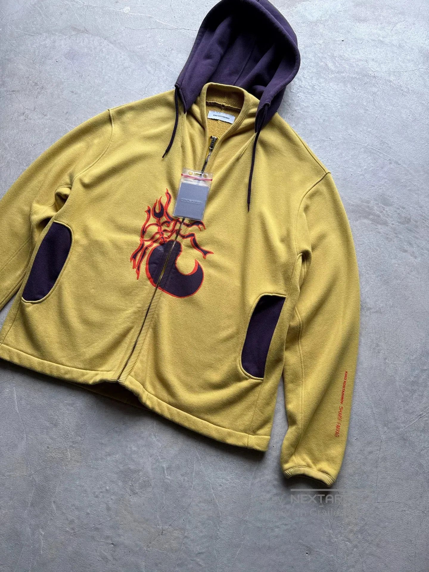 Kiko Kostadinov Kiko Kostadinov Sharif Farrag Printed Hoodie. Size US L / EU 52-54 / 3 - 2 Thumbnail
