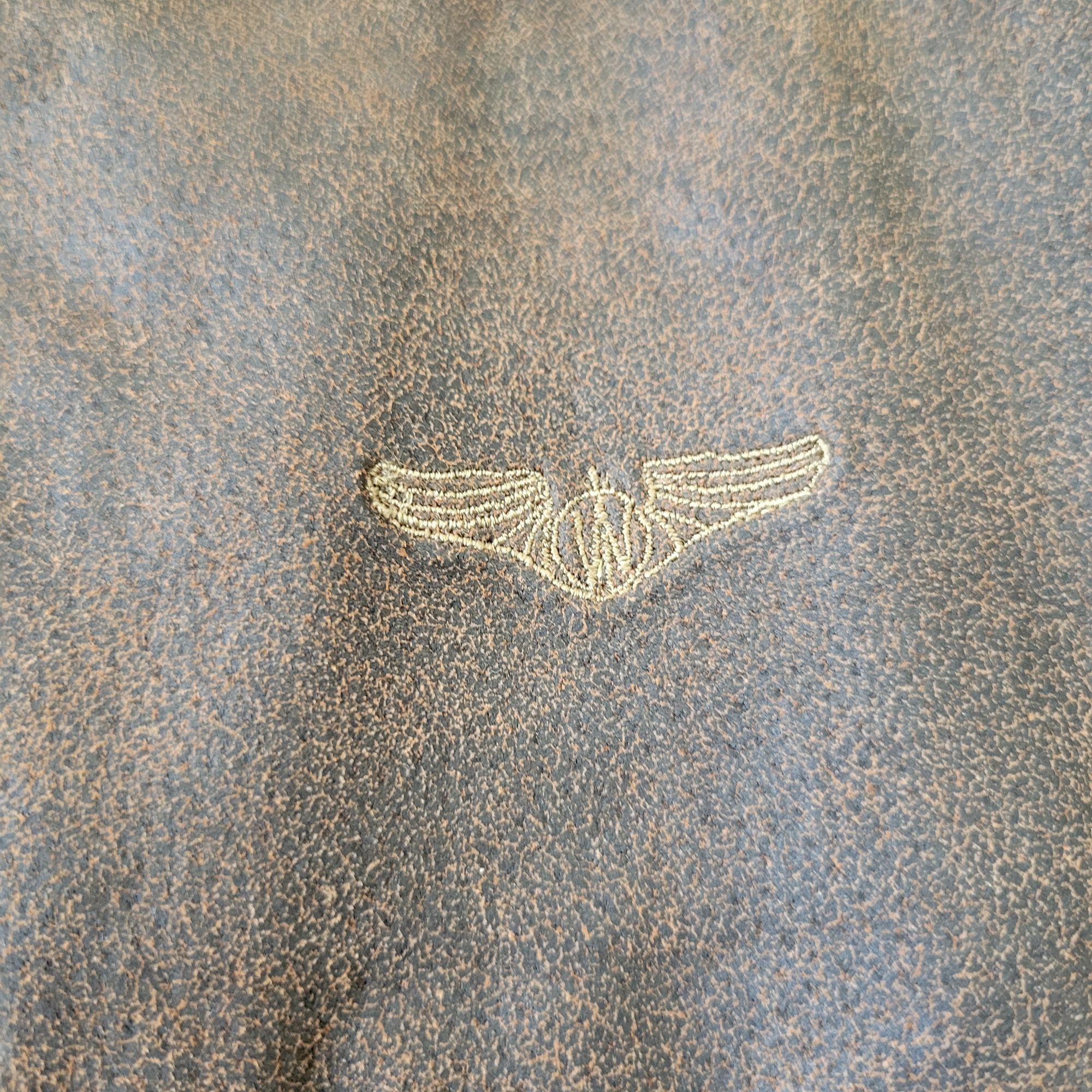 Wilsons Leather Brown Bomber Jacket L Aviator Gorpcore Class