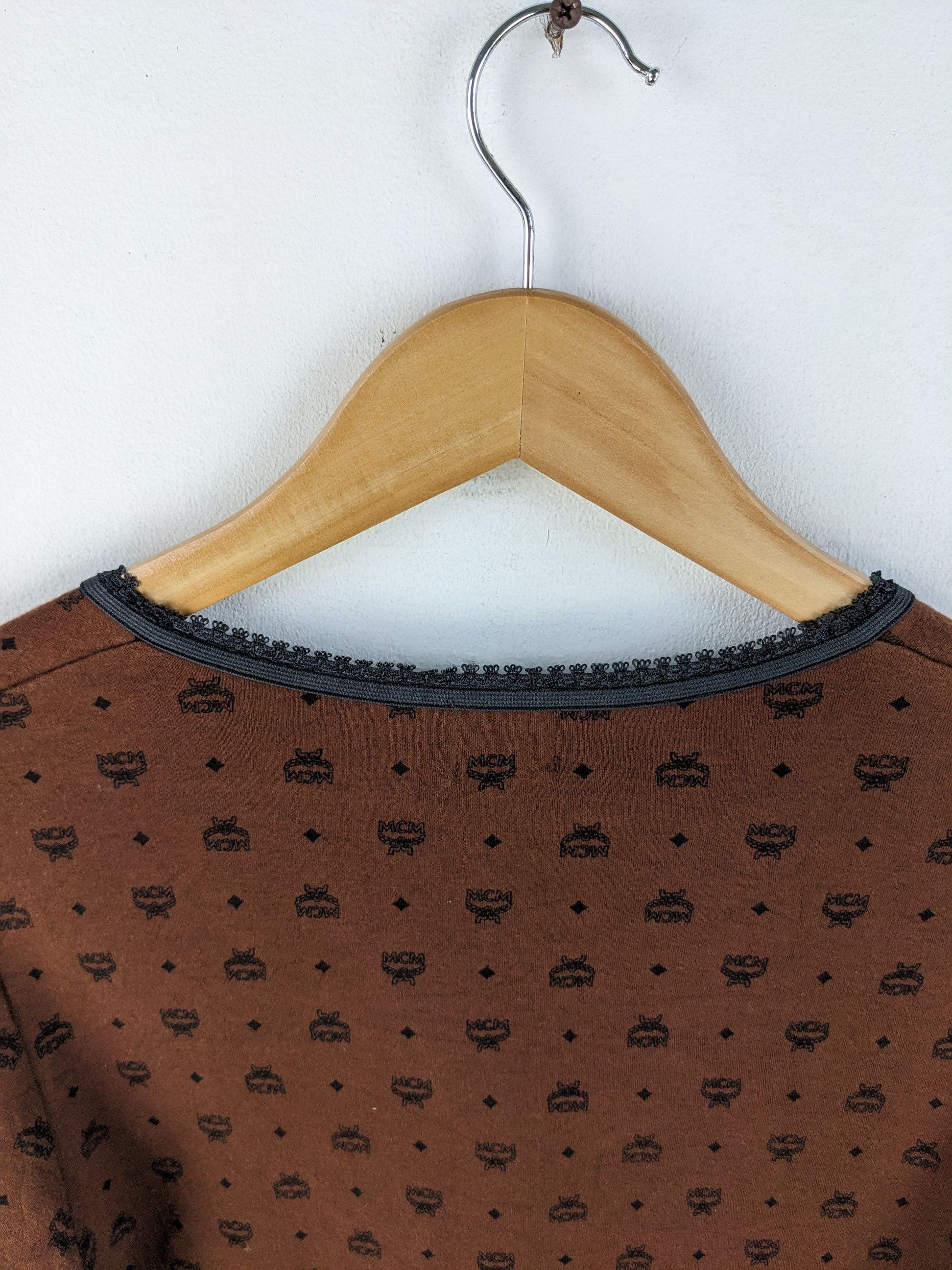 MCM Vintage MCM Monogram Legere Cardigan Size S / US 4 / IT 40 - 12 Thumbnail
