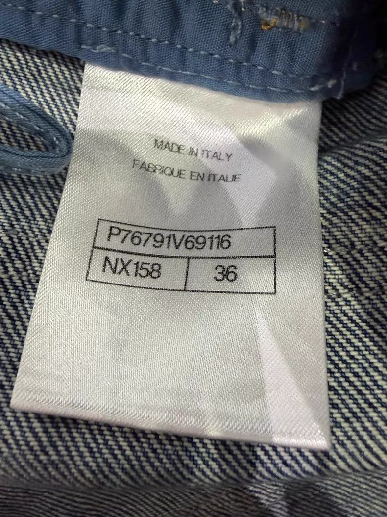 Chanel Chanel Waist double-c straight denim jeans Size 24" / US 00 / IT 34 - 5 Thumbnail