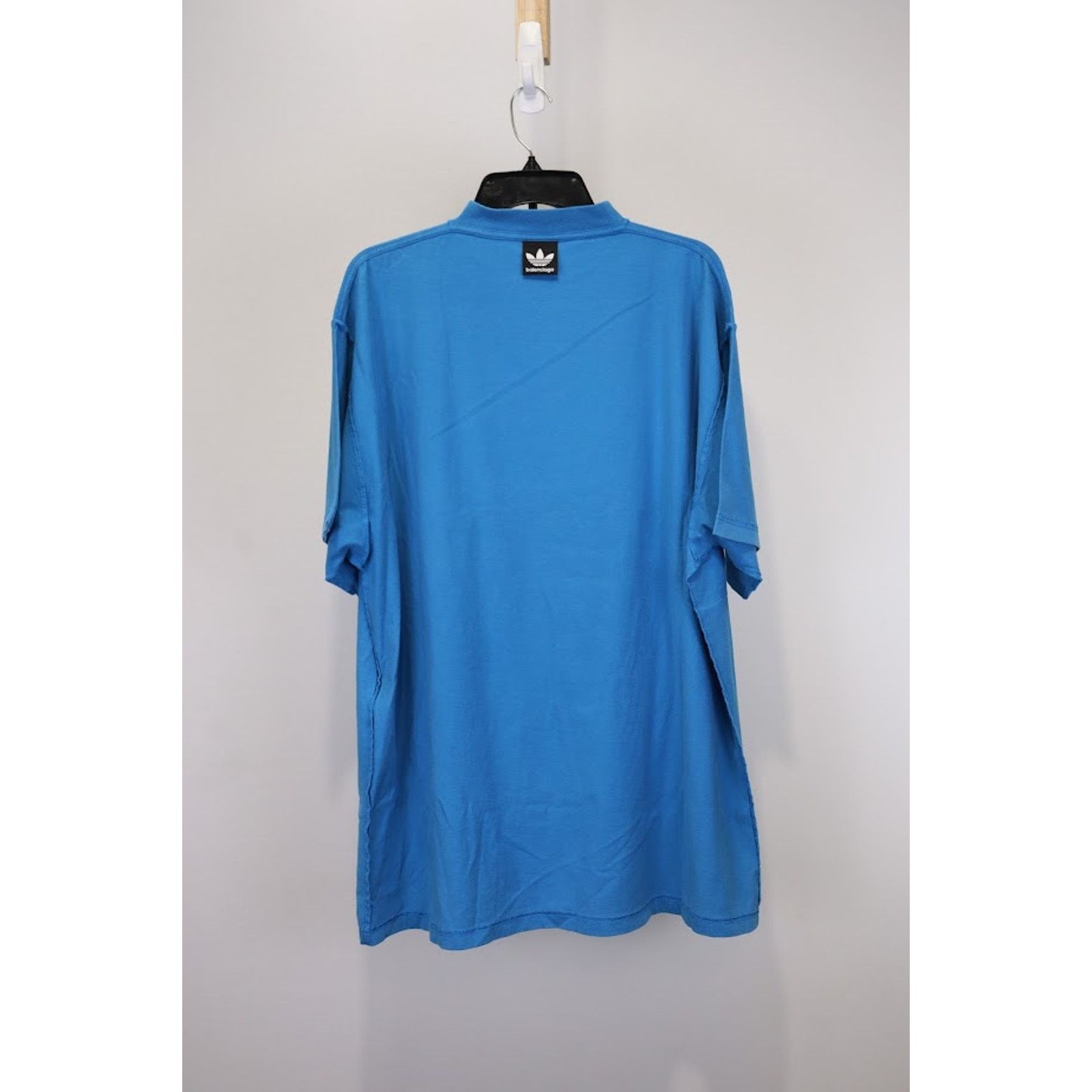 Adidas × Balenciaga o1rshd1 Oversize T-Shirt in Blue Size US XL / EU 56 / 4 - 9 Thumbnail