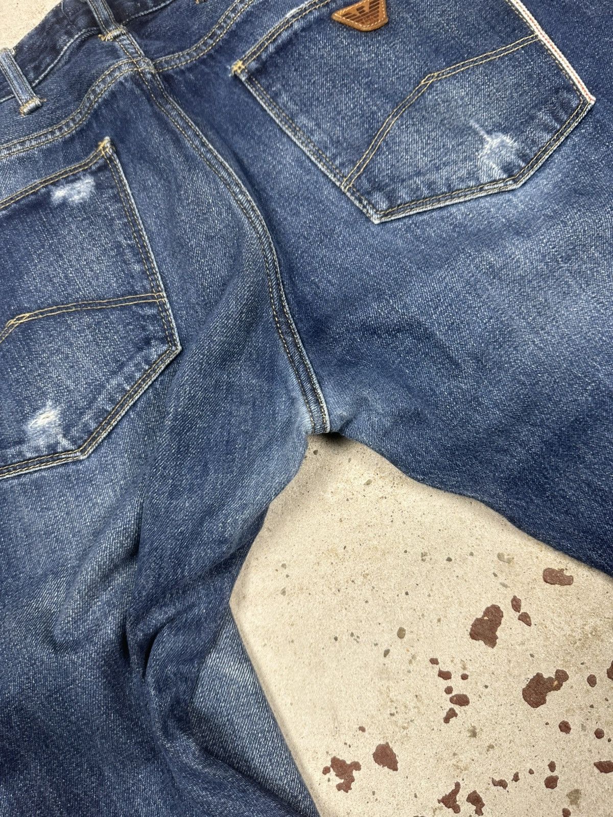 Giorgio Armani Vintage 2000s Armani Jeans Japan Selvedge Denim