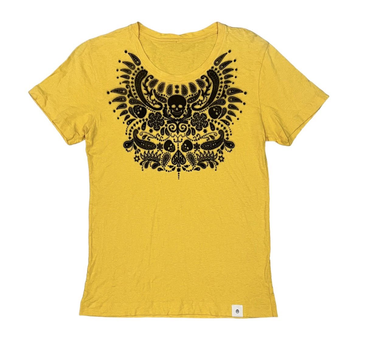TETE HOMME by Issey Miyake Brand with Skulls Design Shirt