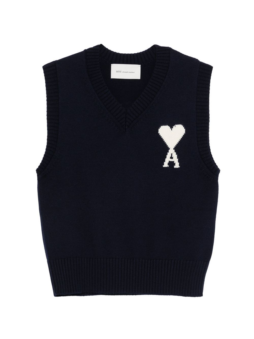AMI AMI DE COEUR WOOL VEST Size XS / US 0-2 / IT 36-38 - 1 Thumbnail