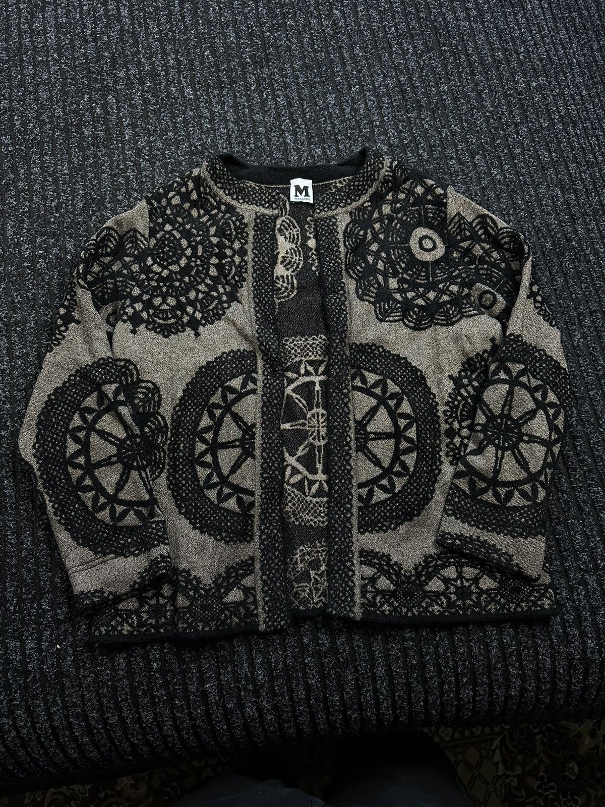 Missoni Missoni Vintage Knit Jacket Cardigan Abstract Pattern Size M / US 6-8 / IT 42-44 - 1 Thumbnail