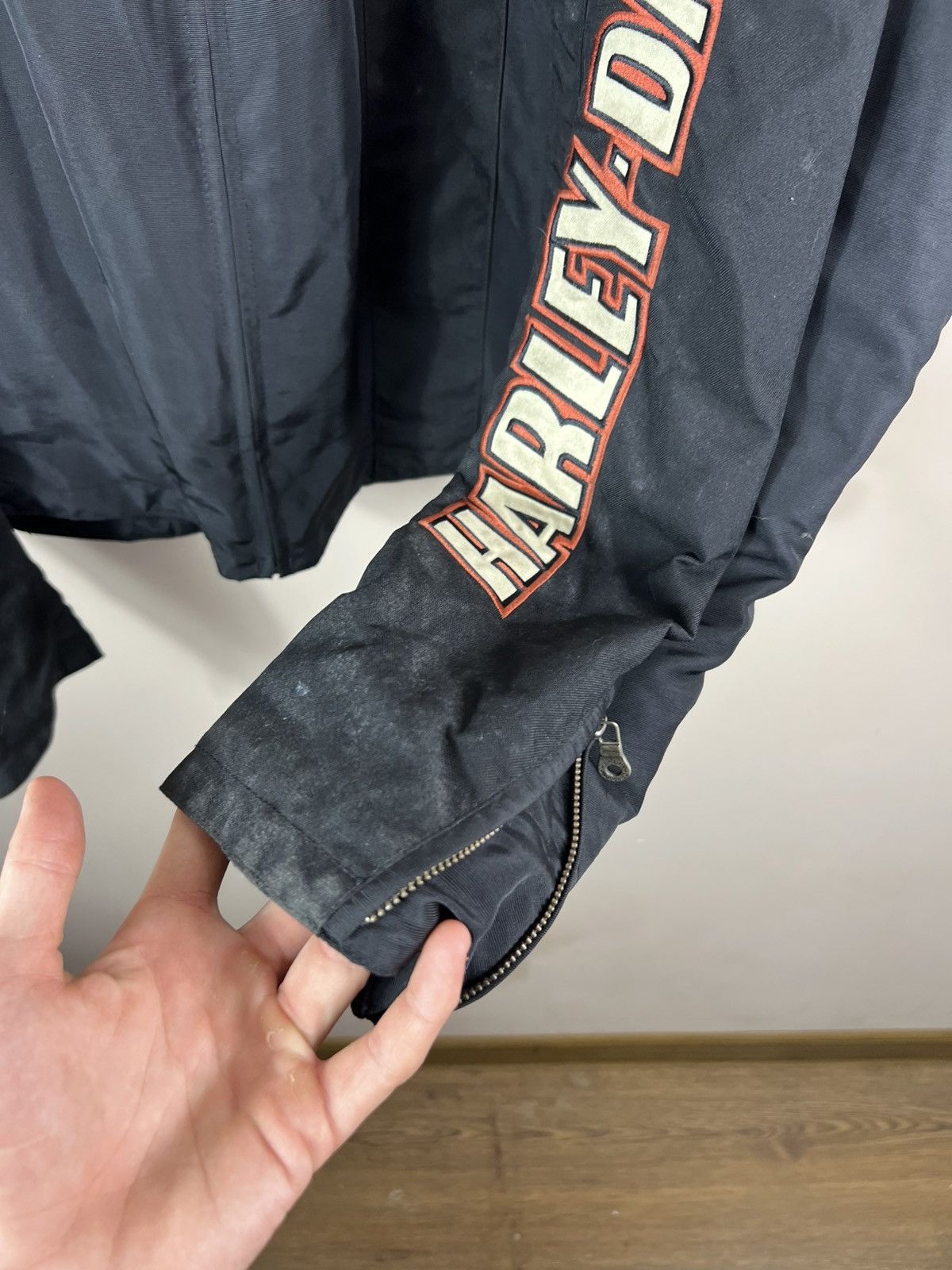 Harley Davidson 🔥VINTAGE HARLEY DAVIDSON BIG LOGO MOTORHEAD JACKET Size US L / EU 52-54 / 3 - 5 Thumbnail
