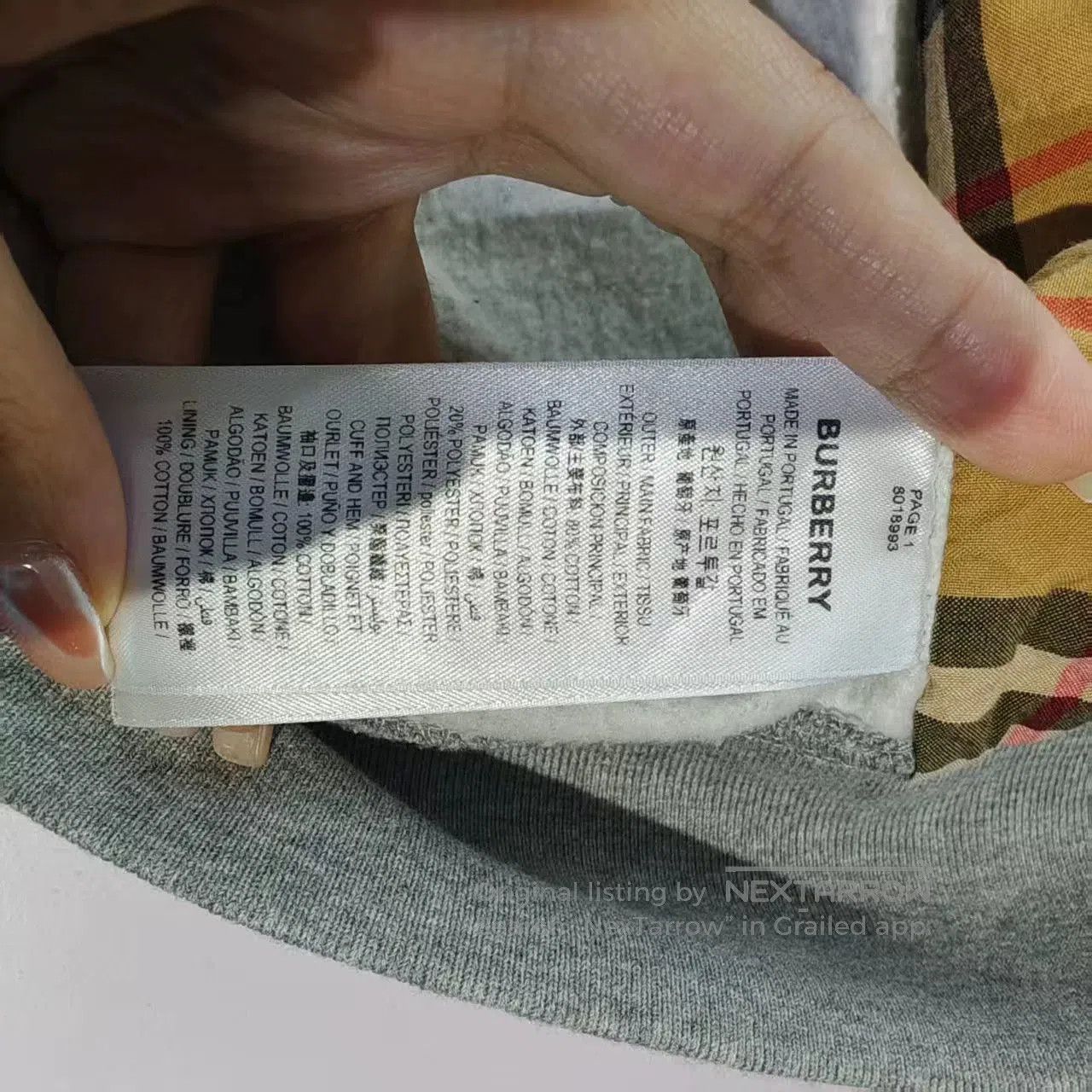 Burberry burberry check hooded outerwear for men and women. Size US S / EU 44-46 / 1 - 7 Thumbnail
