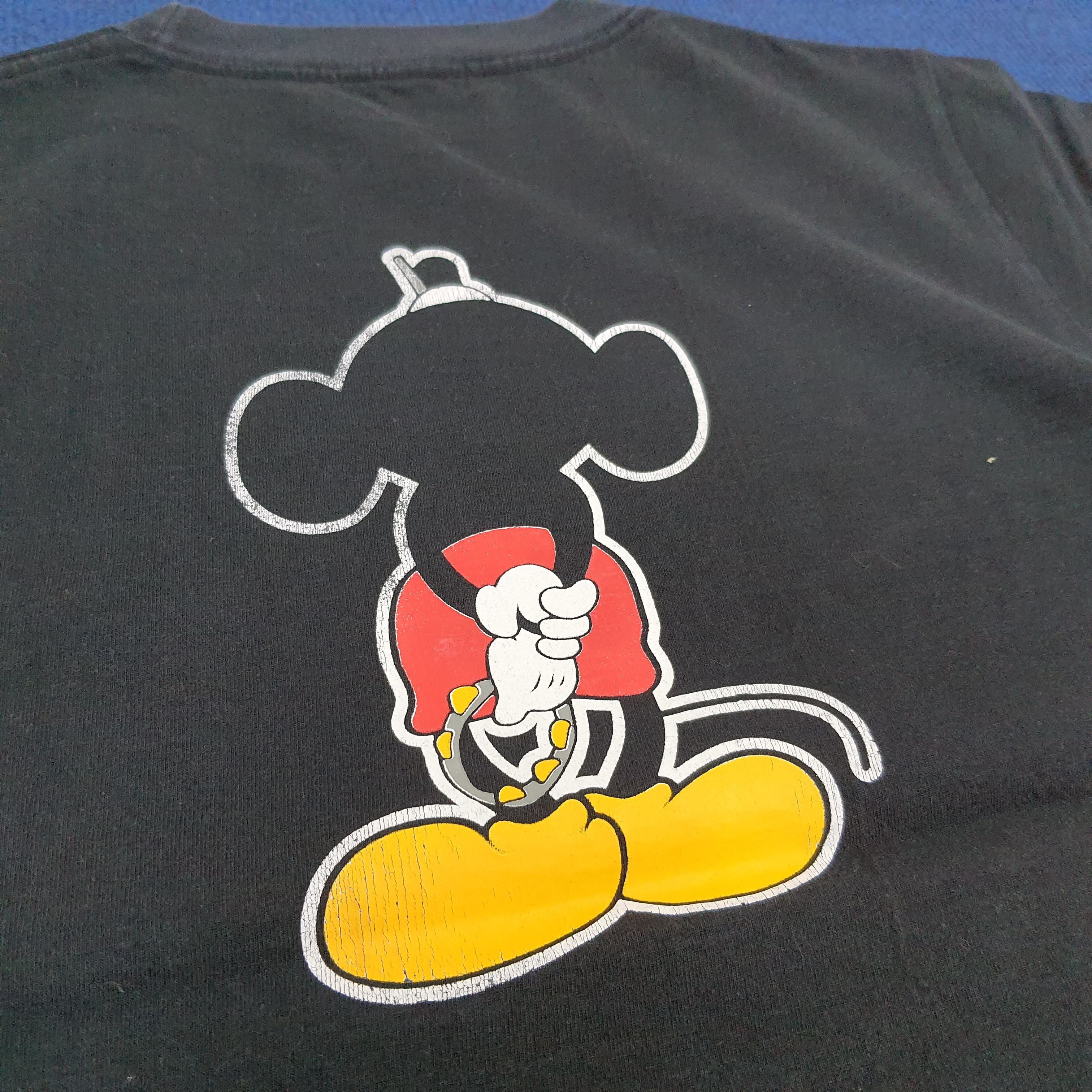 Mickey Mouse × Vintage Vintage Number Nine x Mickey Mouse Japanese Brand Tshirt Size US M / EU 48-50 / 2 - 4 Thumbnail