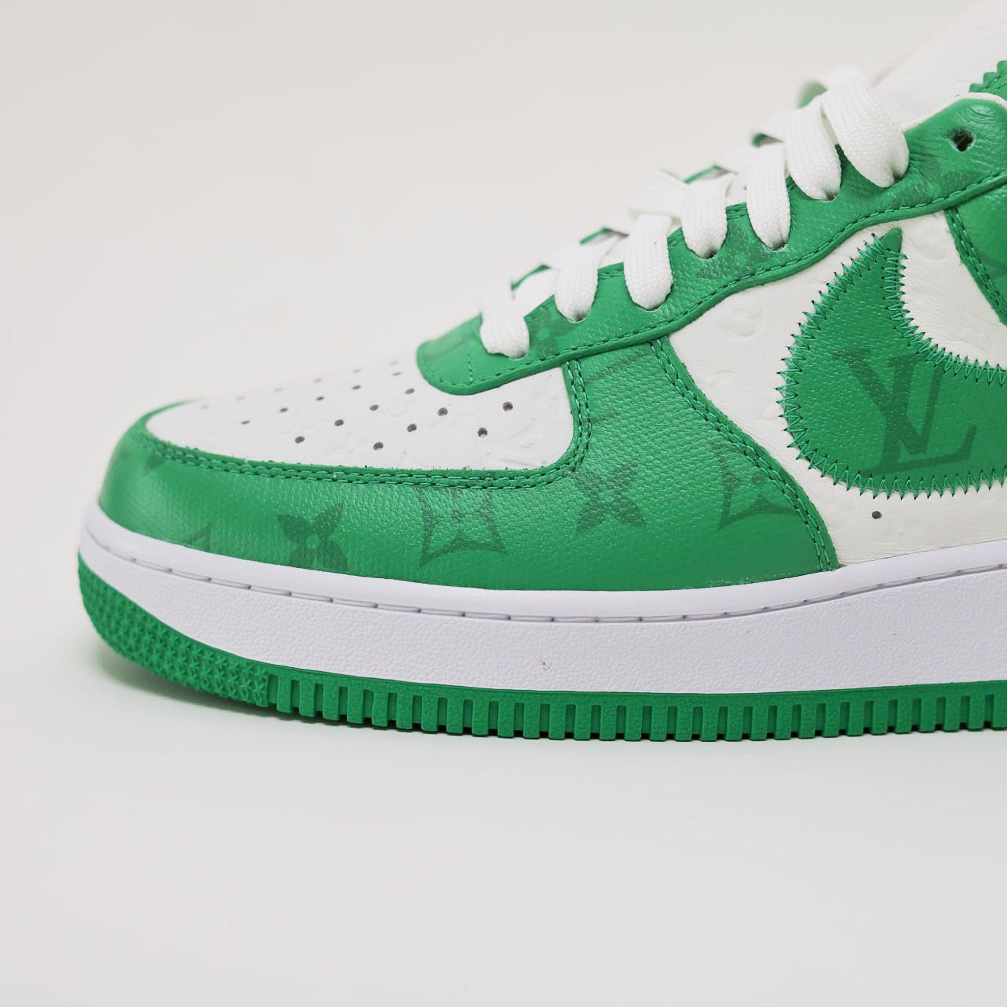 LOUIS VUITTON X NIKE AIR FORCE GREEN