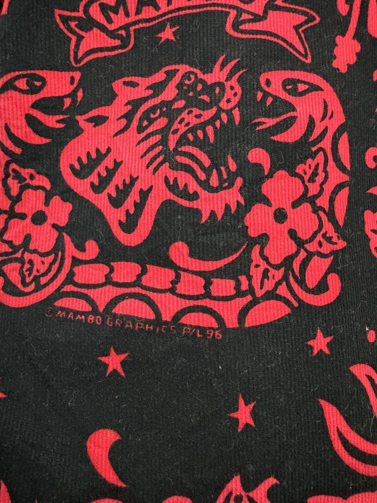 Mambo Vtg 90s Mambo Loud Fullprint Shirt Size US M / EU 48-50 / 2 - 3 Thumbnail