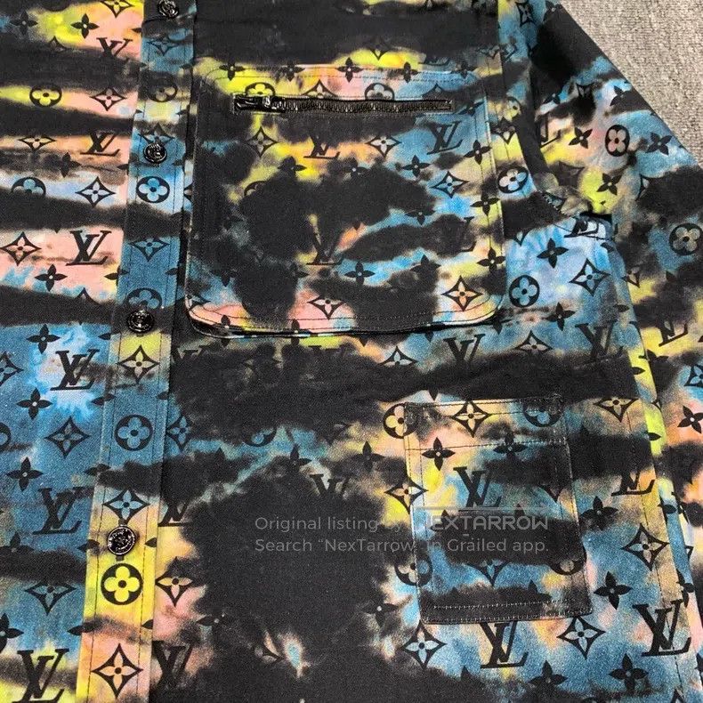 Louis Vuitton Louis Vuitton Sunset tie-dyed denim jacket Size US M / EU 48-50 / 2 - 5 Thumbnail