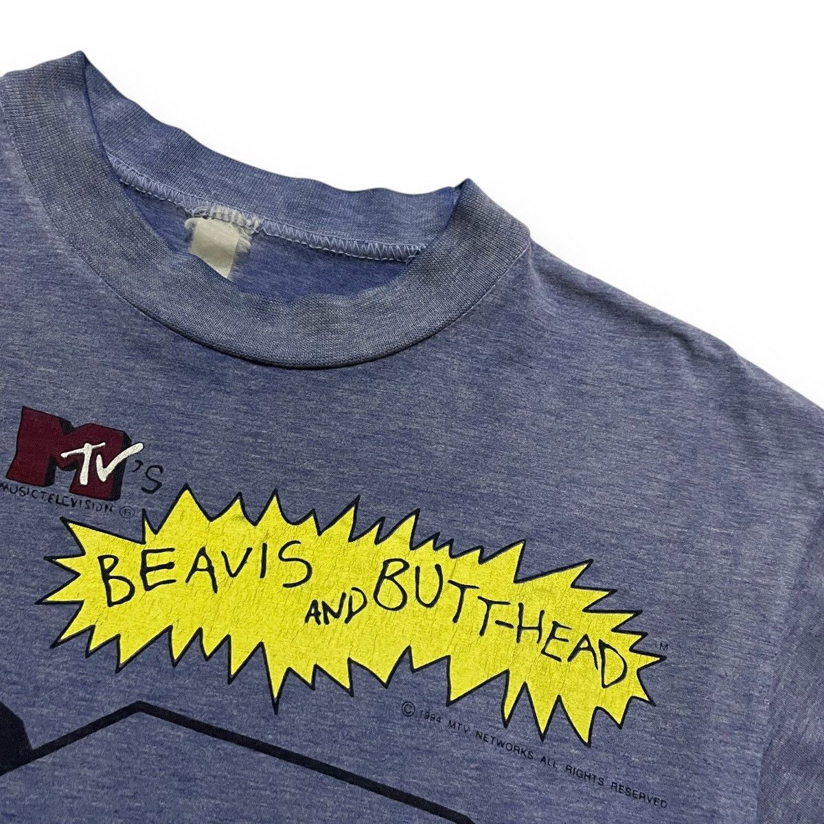 Mtv × Public Enemy × Stussy Original Vintage 1994 Beavis & Butt-Head MTV Size US XXS / EU 40 - 3 Thumbnail
