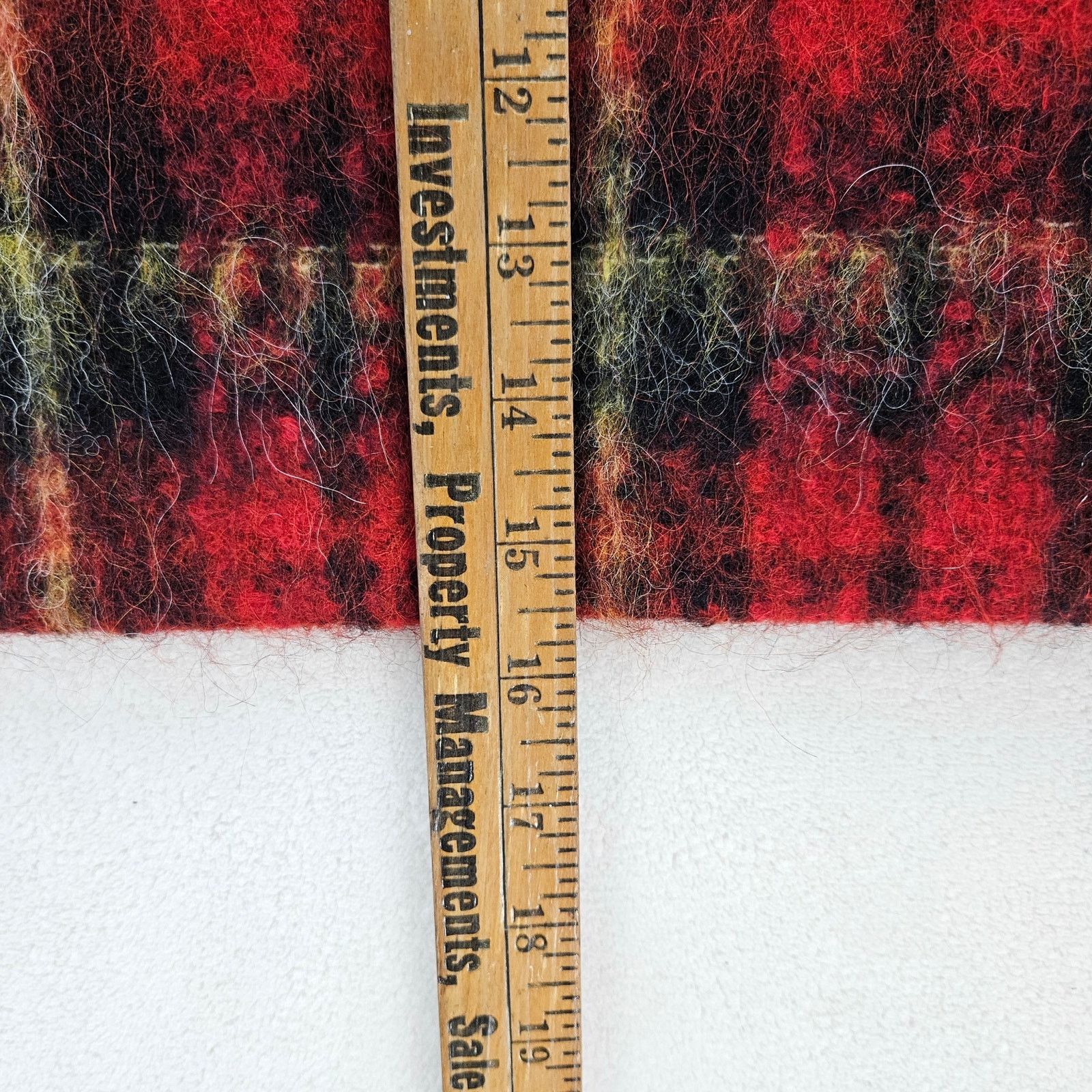Lauren Ralph Lauren LAUREN RALPH LAUREN PETITE 4P RED BLACK PLAID WOOL BLEND Size 27" / US 4 / IT 40 - 3 Thumbnail