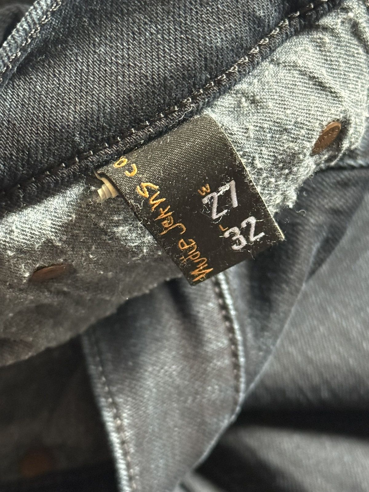 Nudie Jeans Nudie Jeans co 27/32 N444 Tube Kelly denim pants trousers 👖 Size 25" / US 0 / IT 36 - 11 Thumbnail