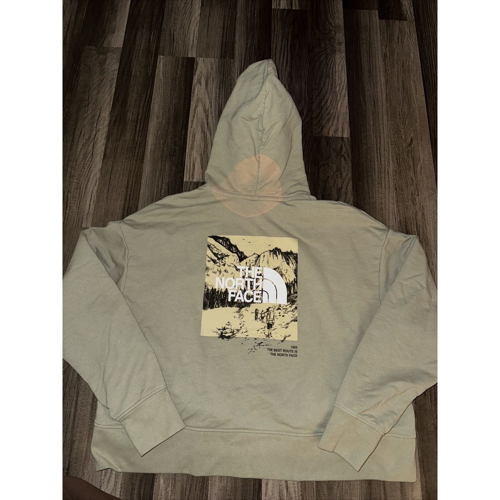 The North Face Women’s The North Face Boxy Hoodie Tan XL 23x23 Size XL / US 12-14 / IT 48-50 - 4 Thumbnail