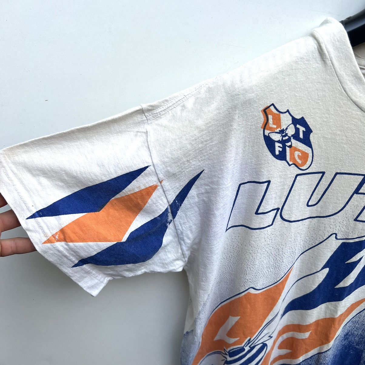 Vintage Vintage 90s Luton Town FC AOP Soccer Football t-shirt Size US XXL / EU 58 / 5 - 3 Thumbnail