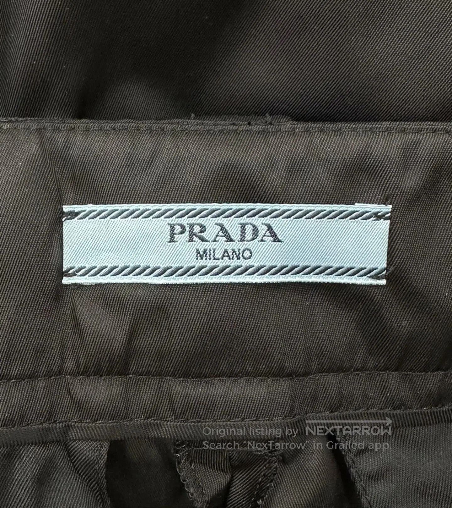 Prada Prada Black Pocket Waist Bag Nylon Pants| Size US 40 / EU 56 - 4 Thumbnail