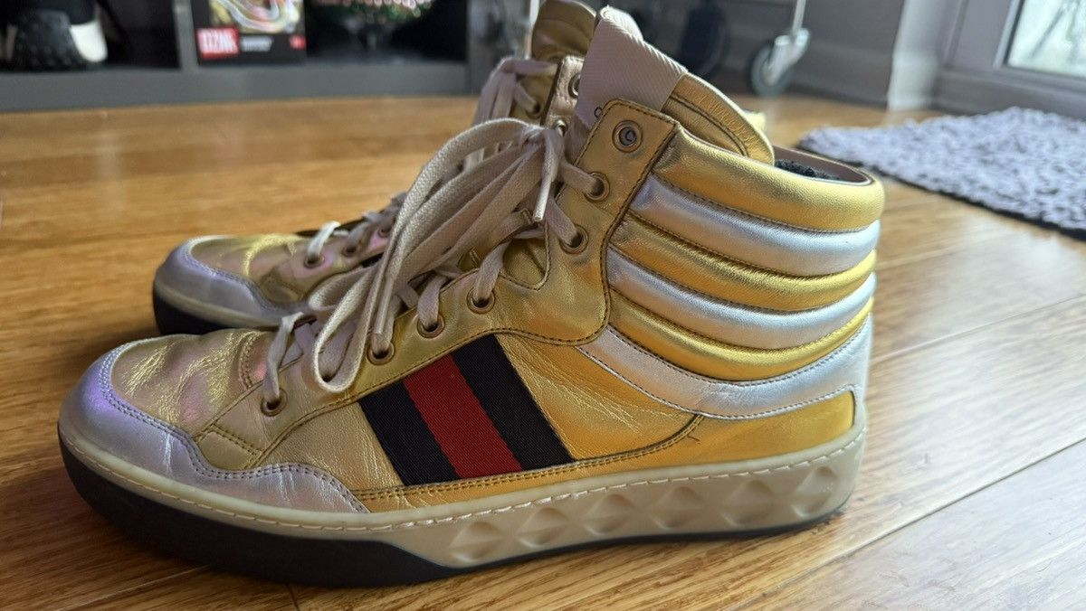 Gucci Gucci Hightop Size US 10 / EU 43 - 1 Thumbnail
