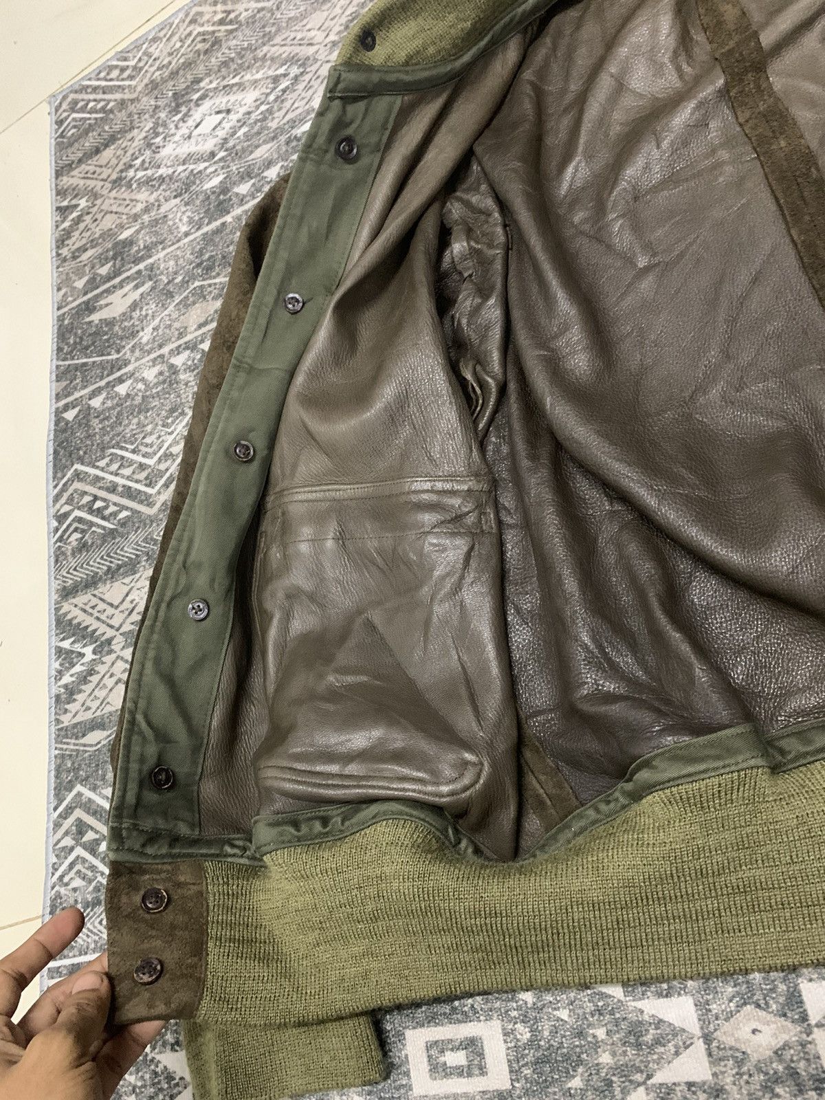 RRL Ralph Lauren 80s RRL RALPH LAUREN SUEDE LEATHER BOMBER JACKET Size US XL / EU 56 / 4 - 12 Thumbnail