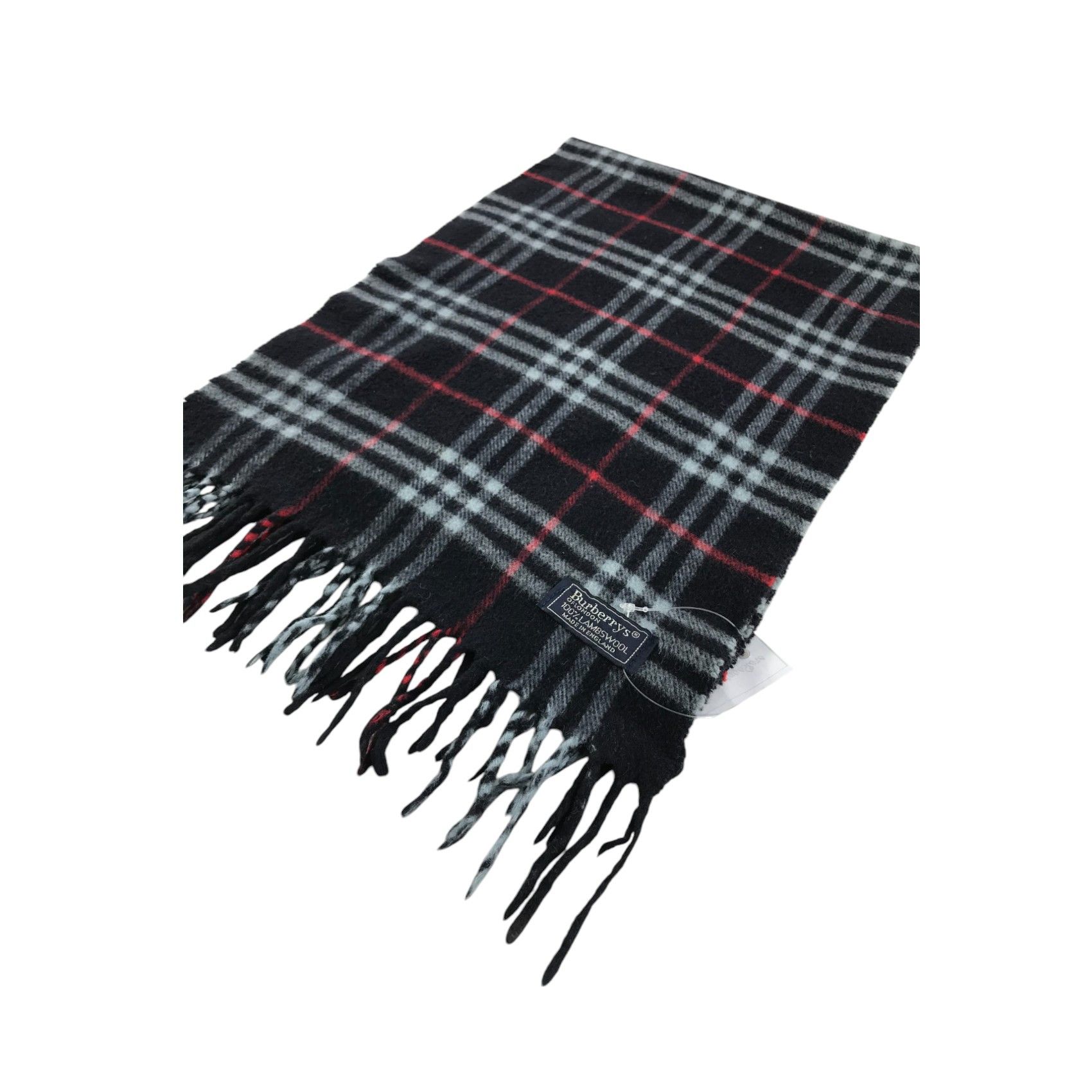 Burberry × Vintage Burberry Scarf / Muffler / Neckwear - WW2867 Size ONE SIZE - 3 Thumbnail