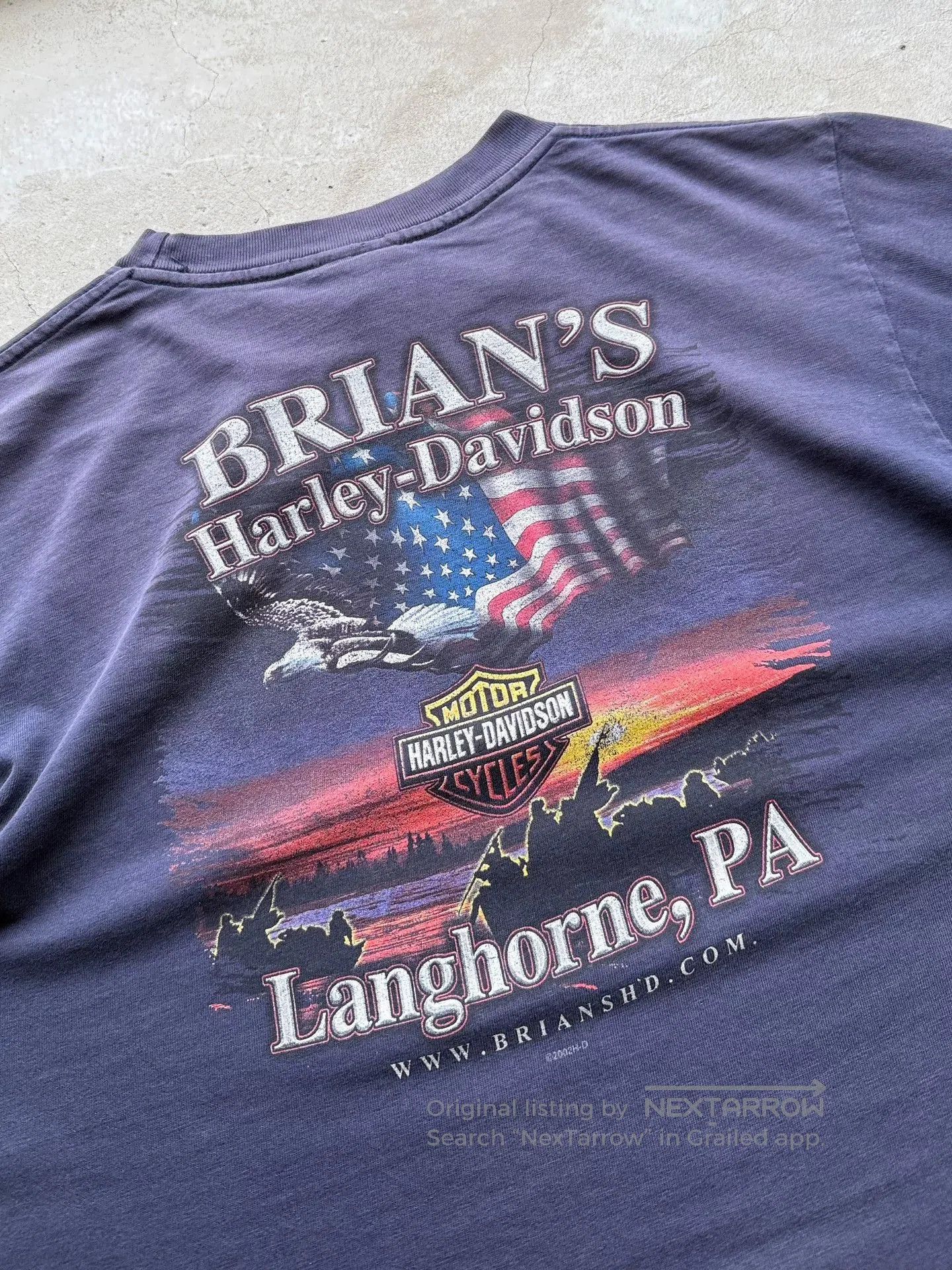 Vintage Vintage 2002 Harley Davidson Choppers Tee. Size US M / EU 48-50 / 2 - 7 Thumbnail