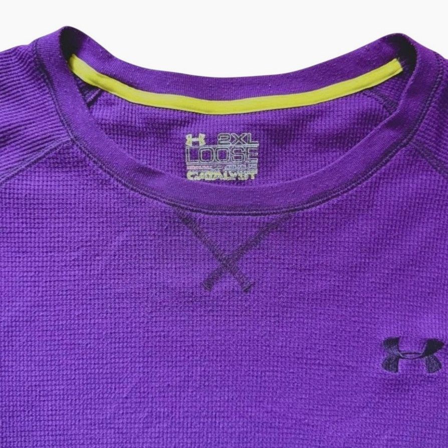 Under Armour Under Armour Purple Long-Sleeve Top | Size 2XL Size US XXL / EU 58 / 5 - 3 Thumbnail