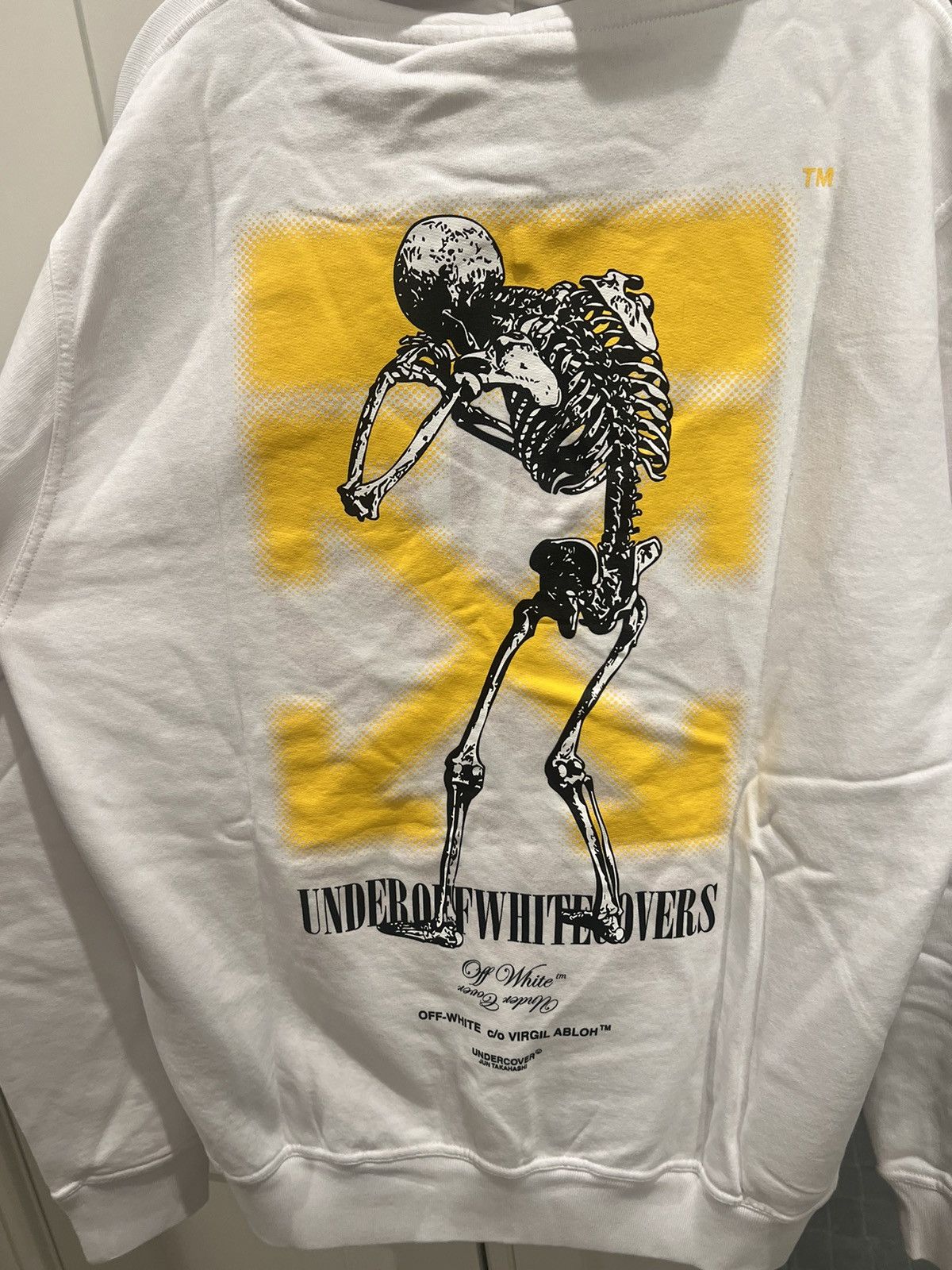 Off-White × Undercover OFF-White x Undercover RVRS Skeleton Hoodie Size US L / EU 52-54 / 3 - 4 Thumbnail