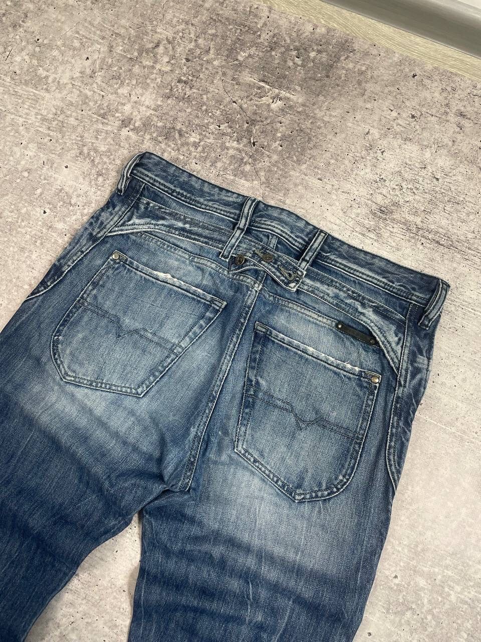 Diesel Vintage Diesel Jodar Straight Fit Denim Jeans Y2K Size US 31 - 6 Thumbnail