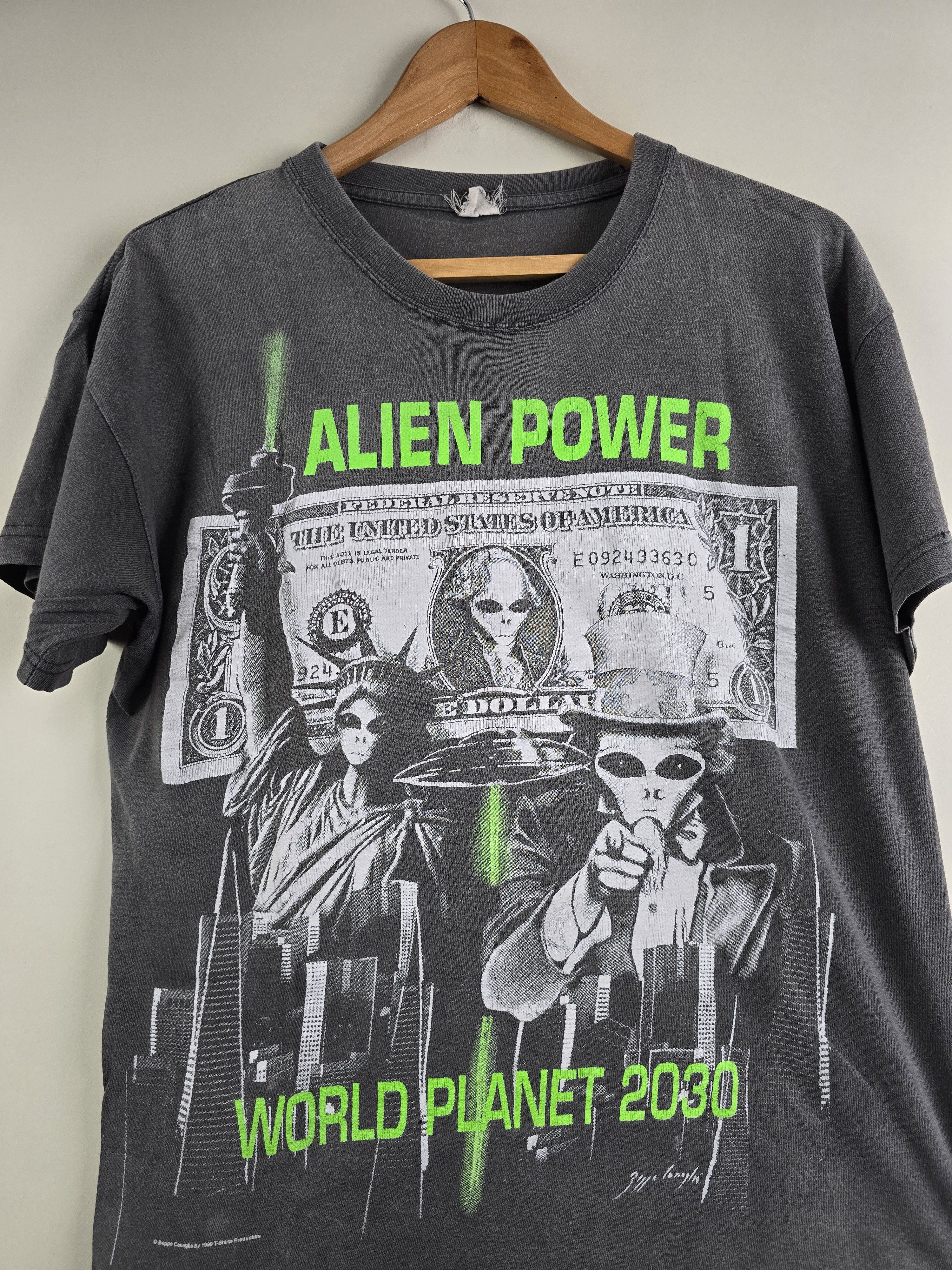 Alien Workshop × Vintage 90s Alien Power 2030 UFO M 20" 25.5" Size US M / EU 48-50 / 2 - 2 Thumbnail