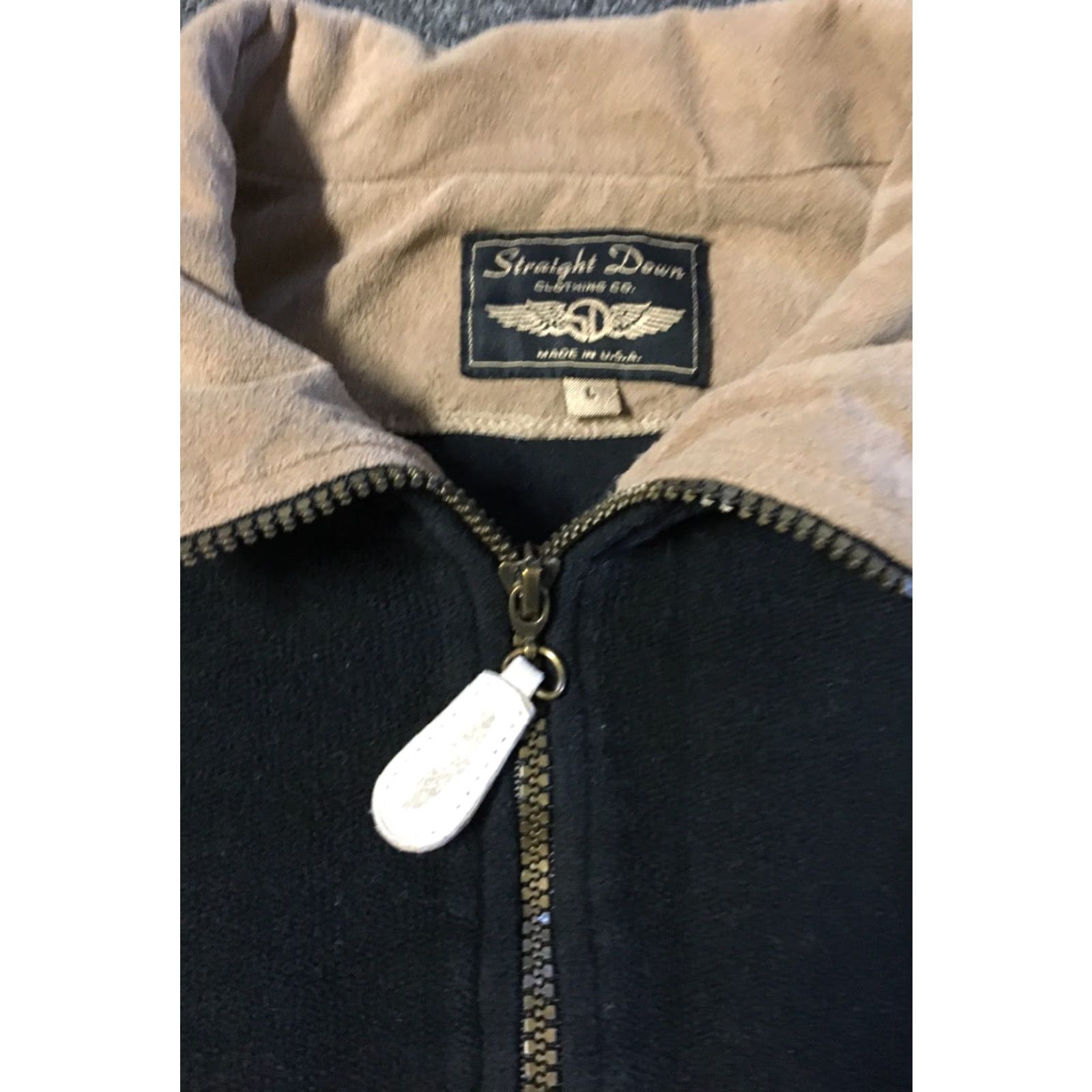 Vintage VINTAGE 90s Genoa Lakes Golf Course 1/4 Zip Jacket L USA Nevada Black Mens Size US L / EU 52-54 / 3 - 4 Thumbnail