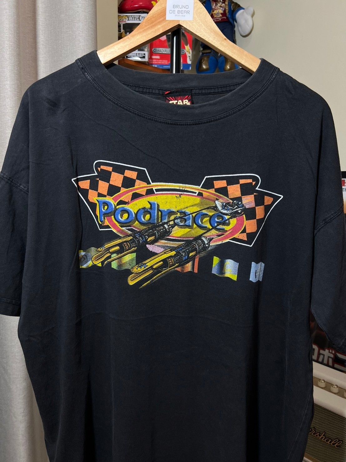 Star Wars × Vintage Vintage Star Wars Podrace shirt Movie BN Size US XL / EU 56 / 4 - 3 Thumbnail