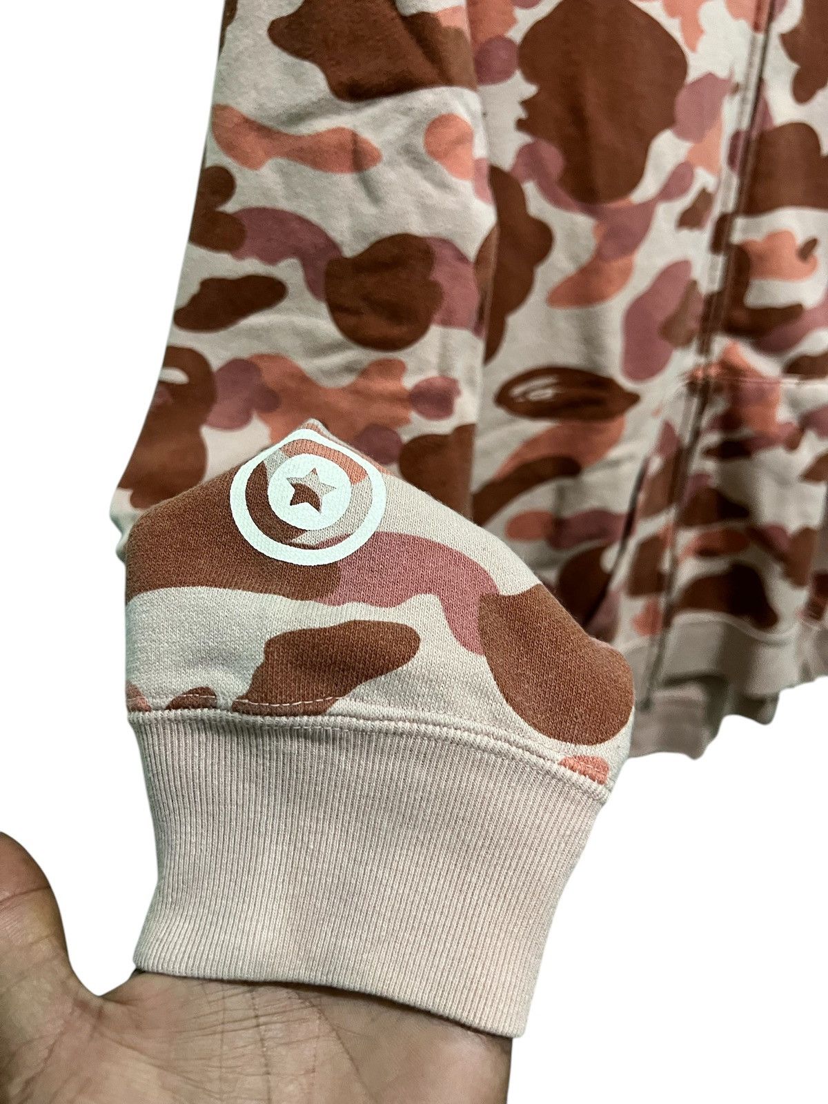 Bape BAPE WGM Camo Shark Full Zip Hoodie Size S / US 4 / IT 40 - 10 Thumbnail