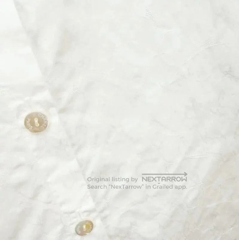 Chanel Chanel White Cotton Long Sleeve Shirt . Size US S / EU 44-46 / 1 - 3 Thumbnail