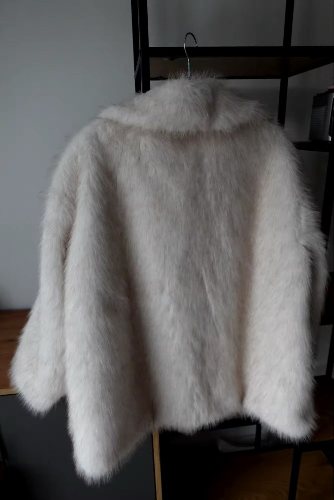 Designer × Vintage Winter Fluffy Oversized Trendy Faux Fur Warm Coat Size M / US 6-8 / IT 42-44 - 6 Thumbnail