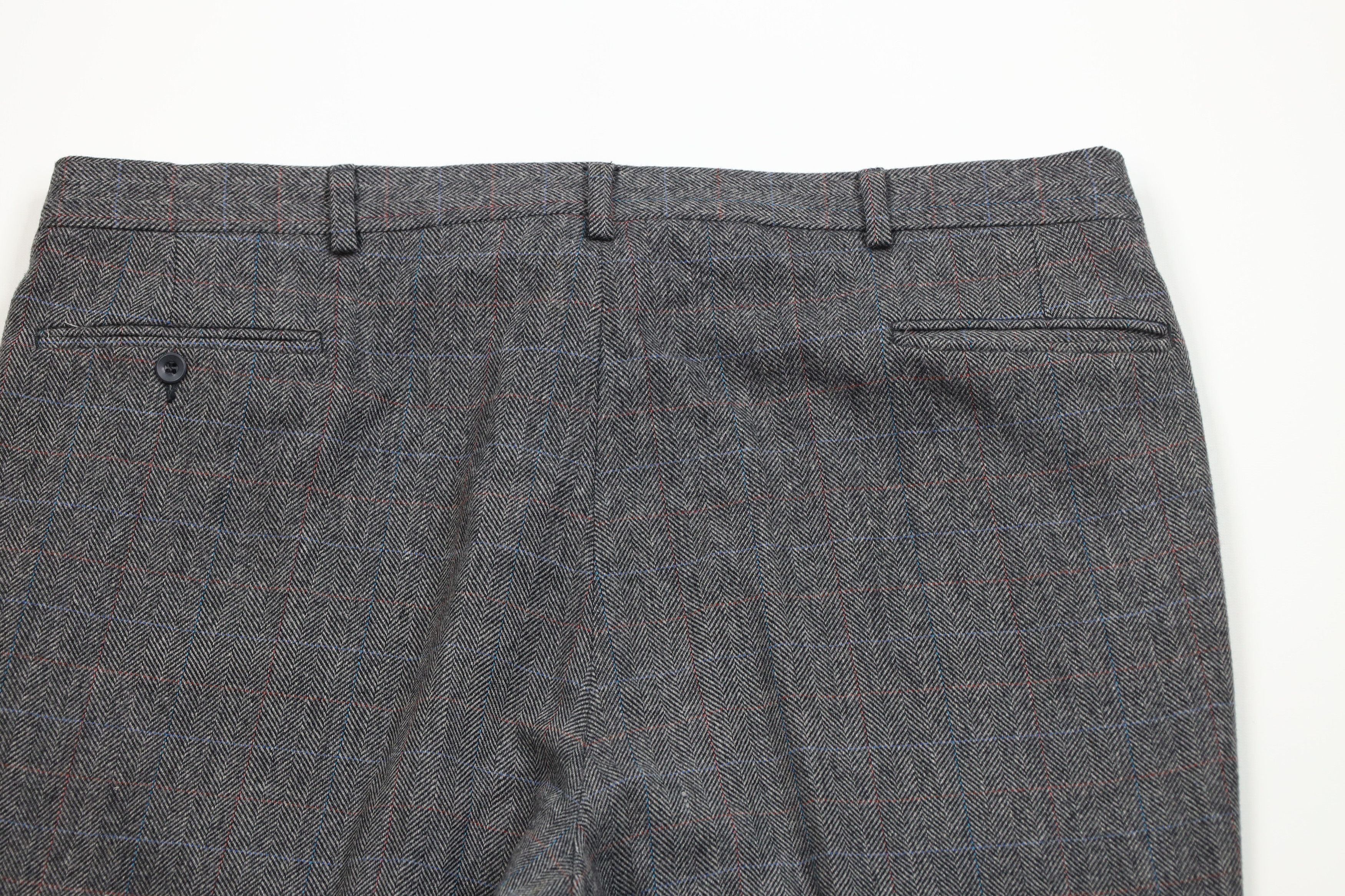 Vintage Vintage 70s Streetwear Herringbone Wide Leg Chino Pants USA Size US 40 / EU 56 - 10 Thumbnail
