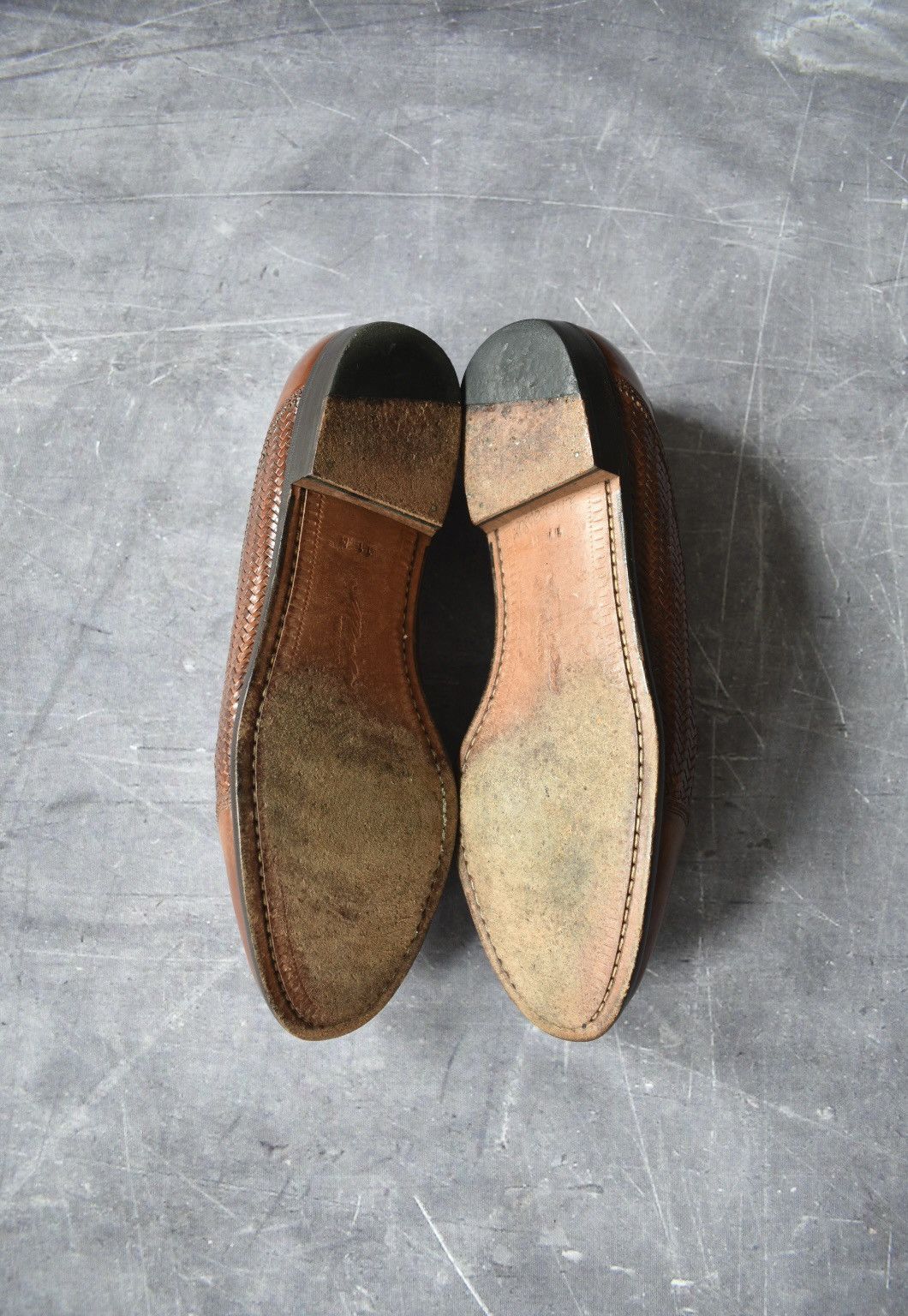 Mezlan Mezlan Brown Leather Loafers (11) Size US 12 / EU 45 - 8 Thumbnail