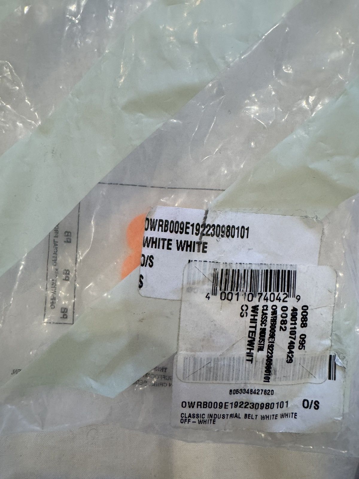 Off-White Off-White Classic Industrial Belt Size ONE SIZE - 4 Thumbnail