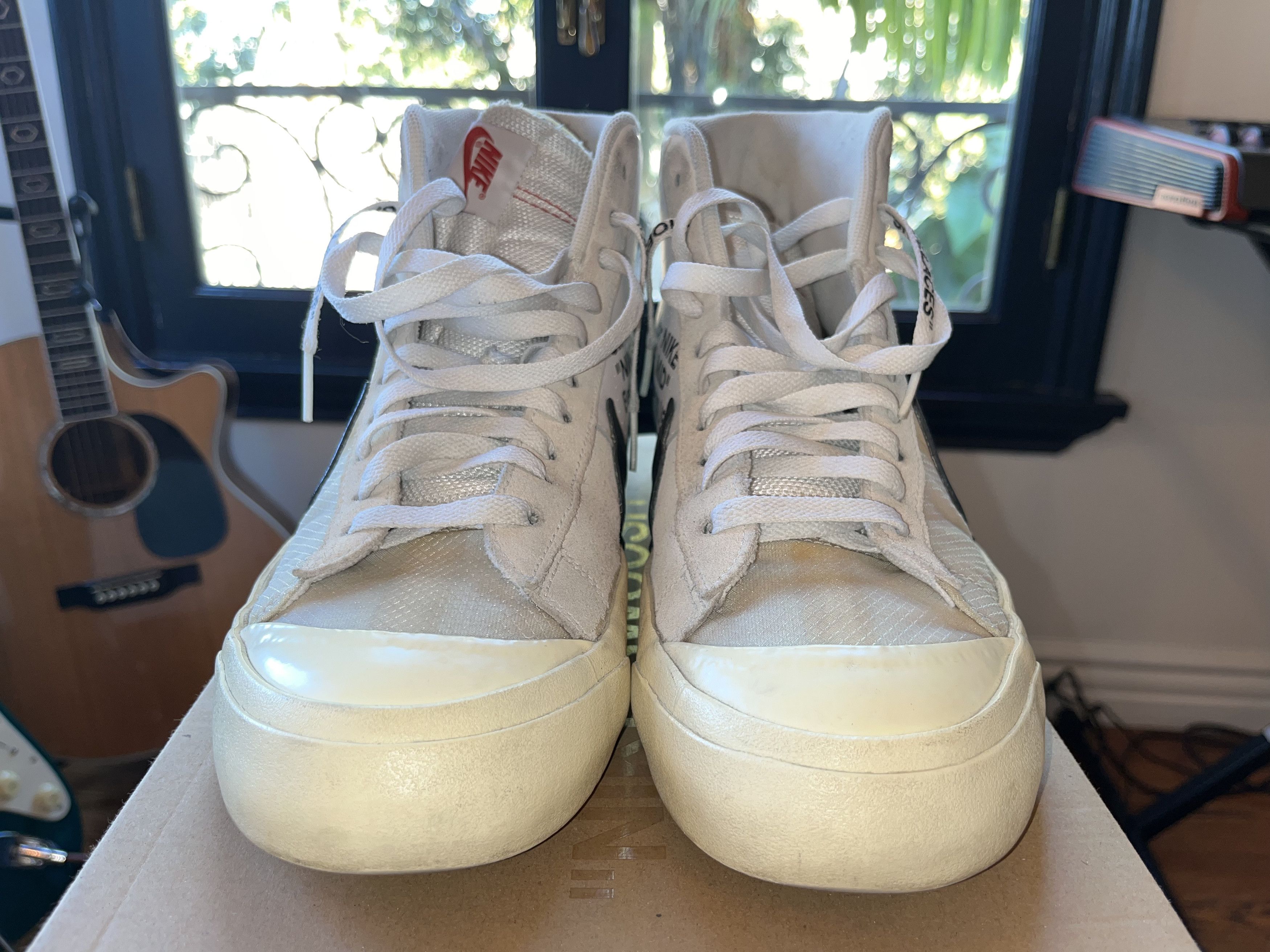 Nike × Off-White Off-White Nike Blazer High OG “The Ten” Size US 10.5 / EU 43-44 - 3 Thumbnail