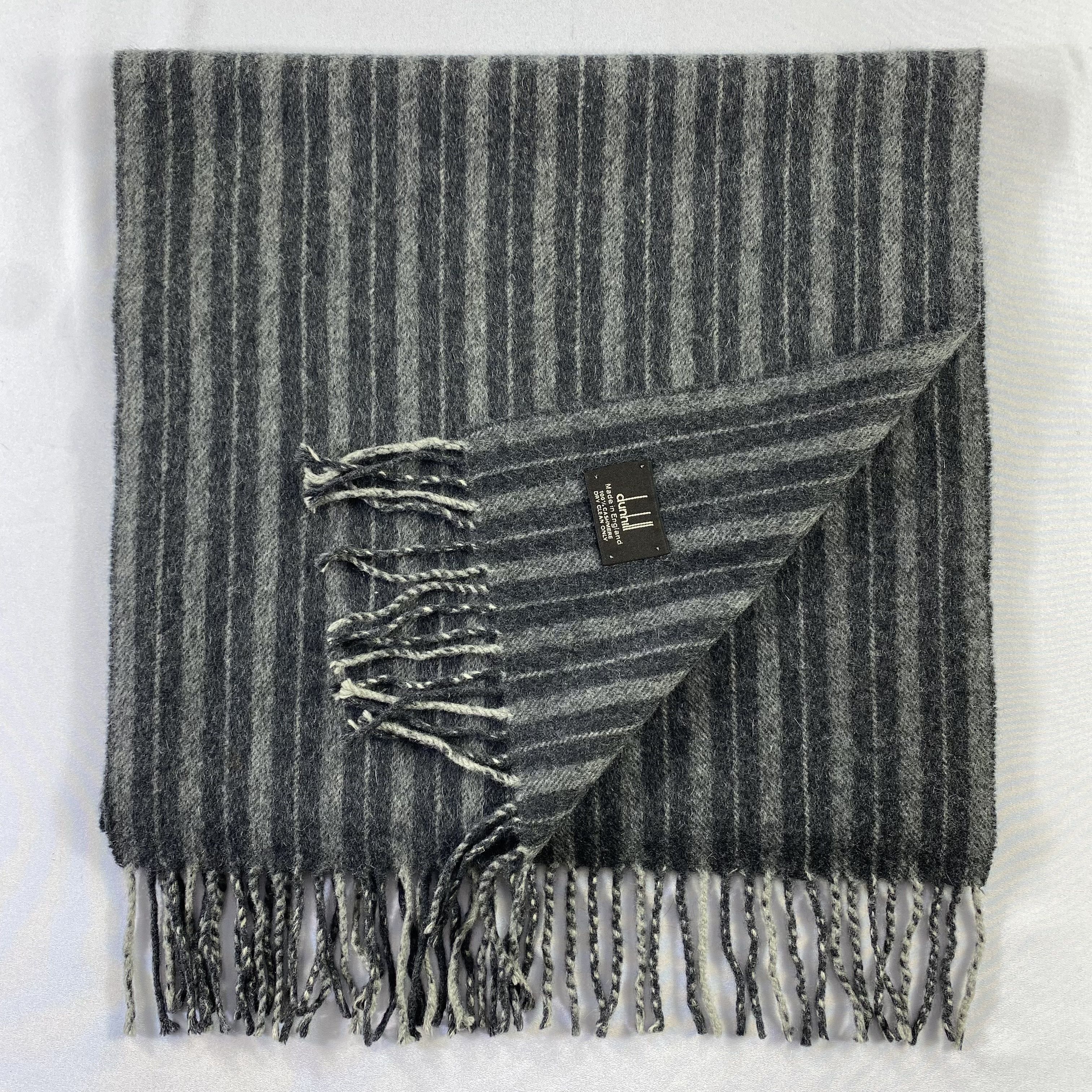 Alfred Dunhill Dunhill Scarf Neck Wrap Cashmere Muffler Size ONE SIZE - 6 Thumbnail